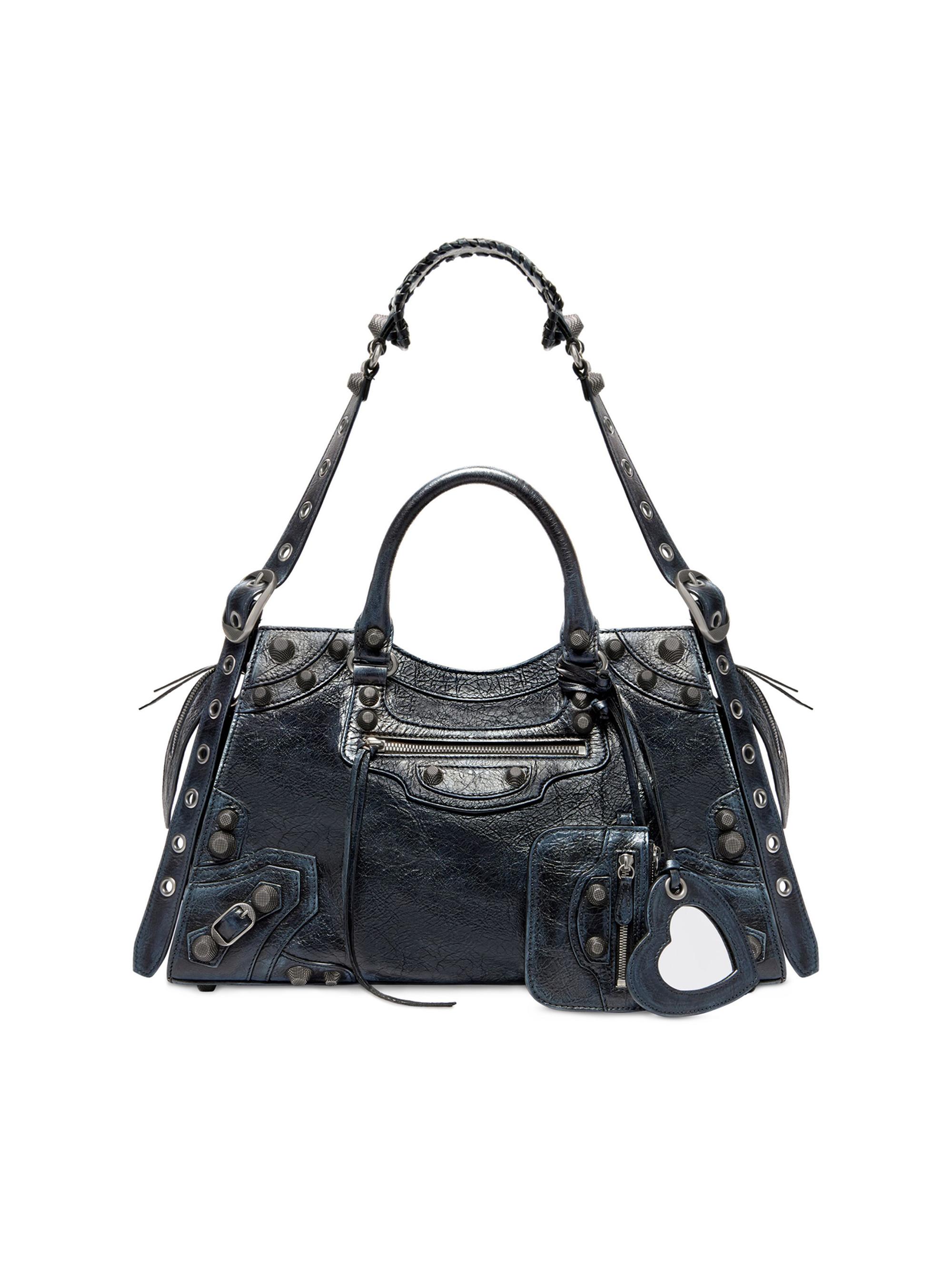Balenciaga Neo Cagole City Handbag Dirty Effect | Saks Fifth Avenue