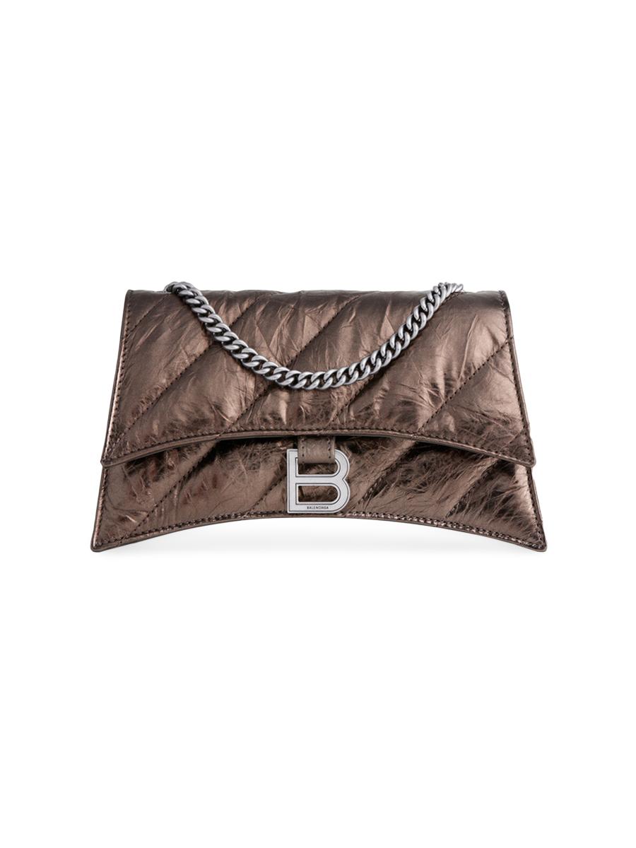 Balenciaga Crush XS Chain Bag Metallized Quilted | Saks
