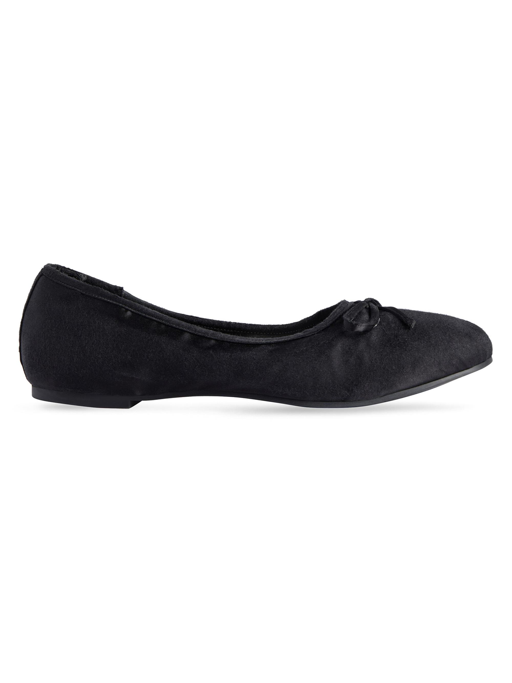Balenciaga Women's Leopold Ballerinas - Black
