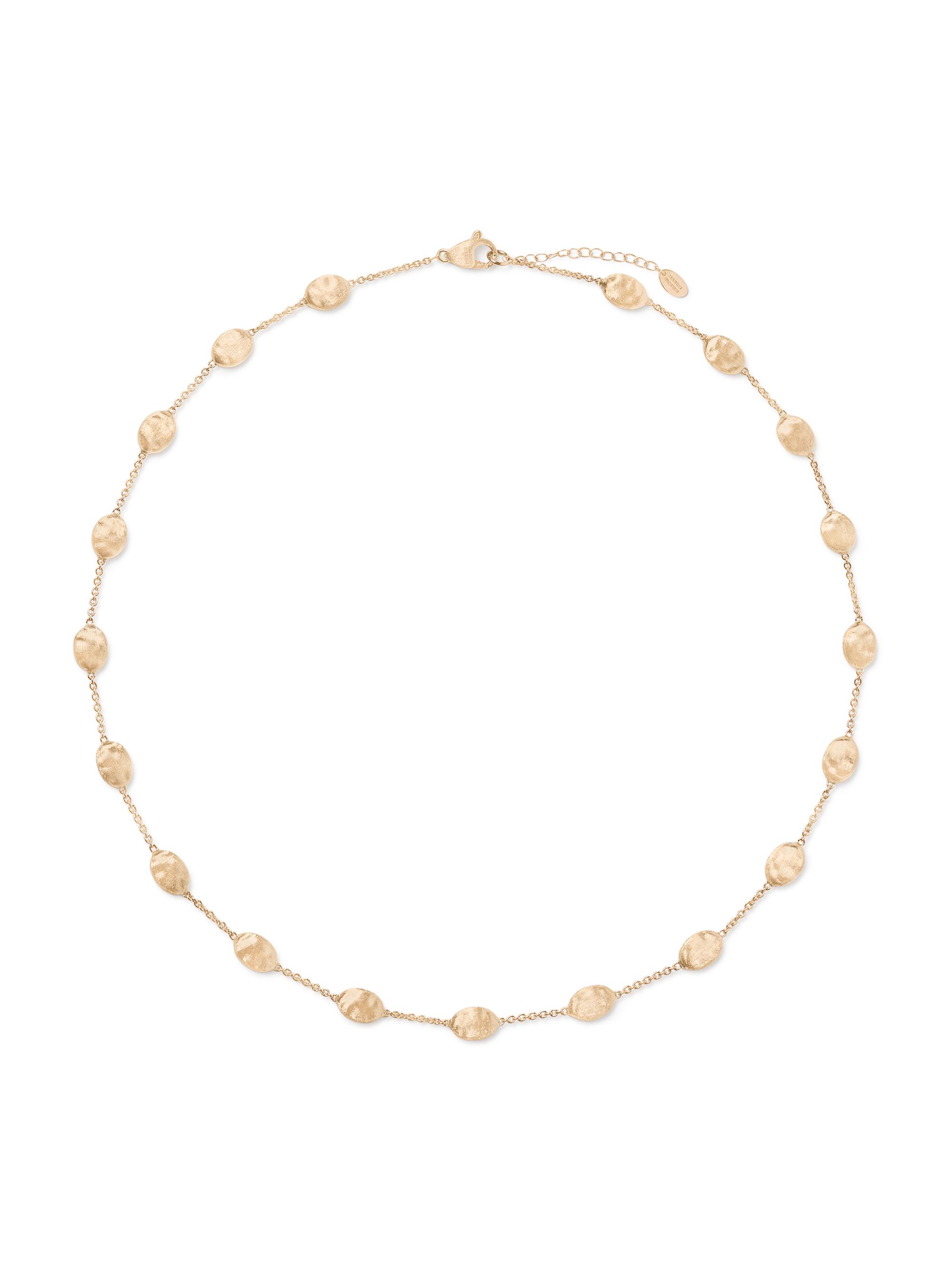 Marco Bicego Women's Siviglia 18K Yellow Gold  Bead Station Necklace - Yellow Gold