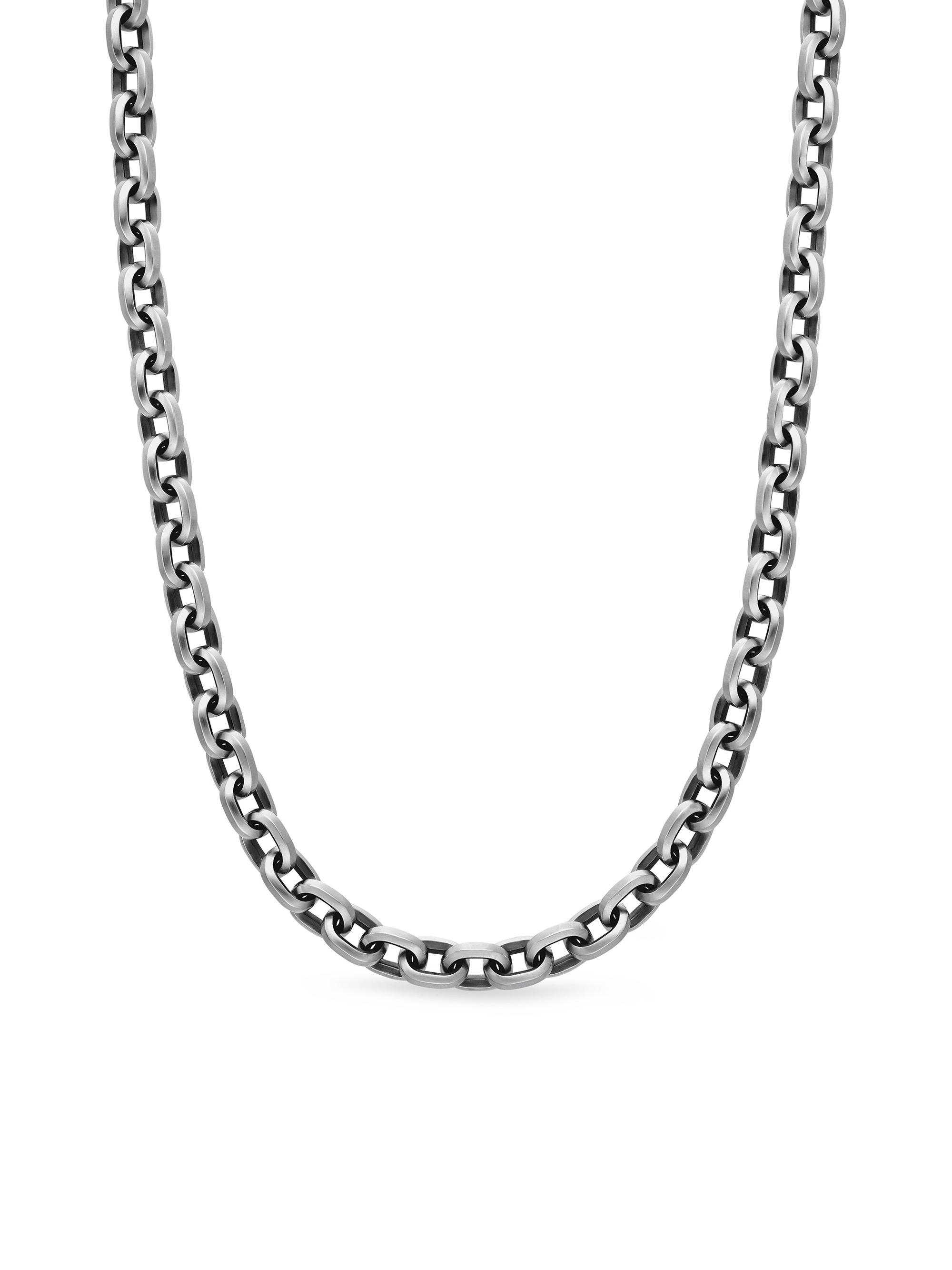 David Yurman Men's Streamline Link Necklace in Sterling Silver, 9.5mm