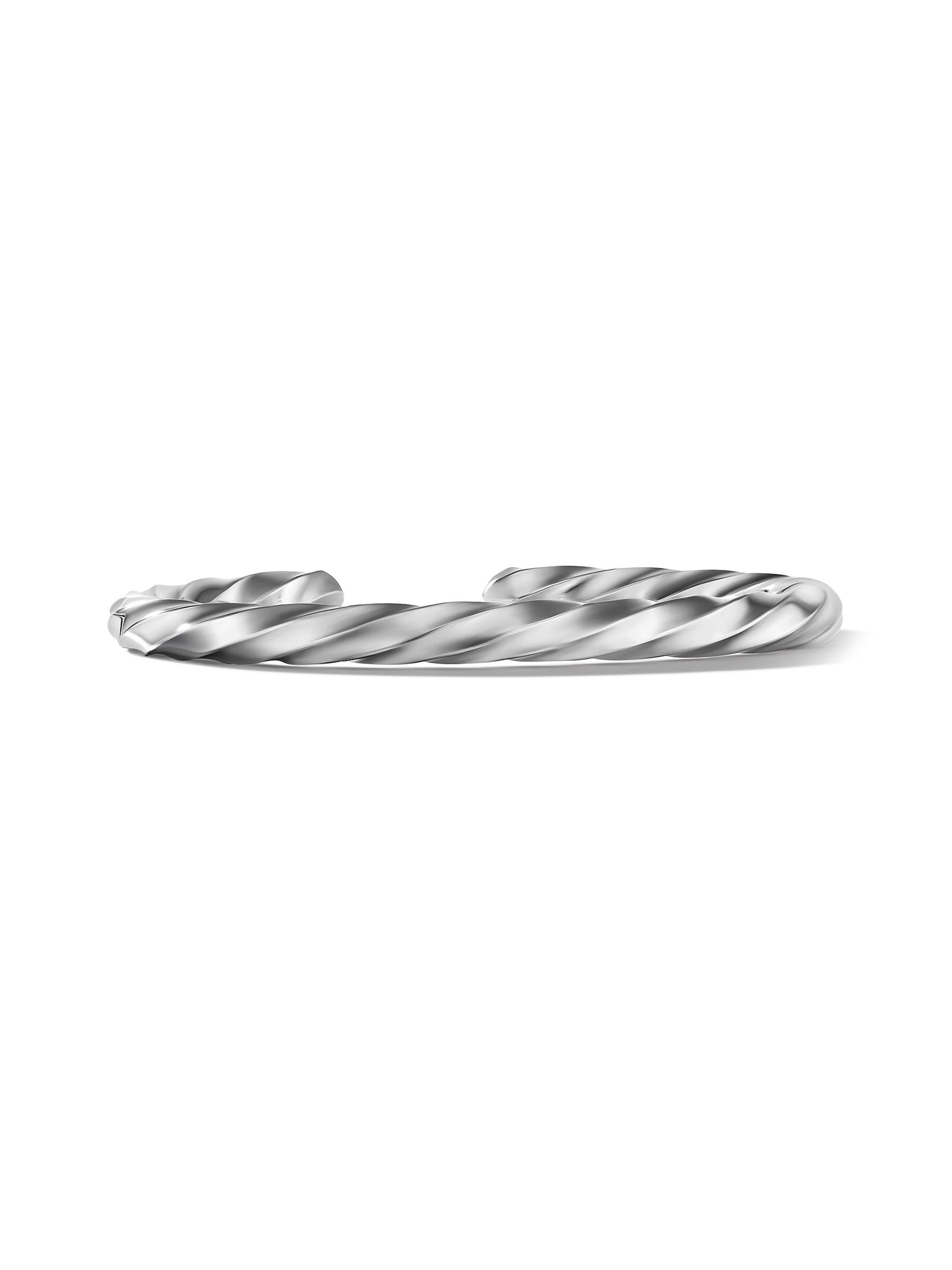 David Yurman Women's Cable Edge Cuff In Sterling Silver