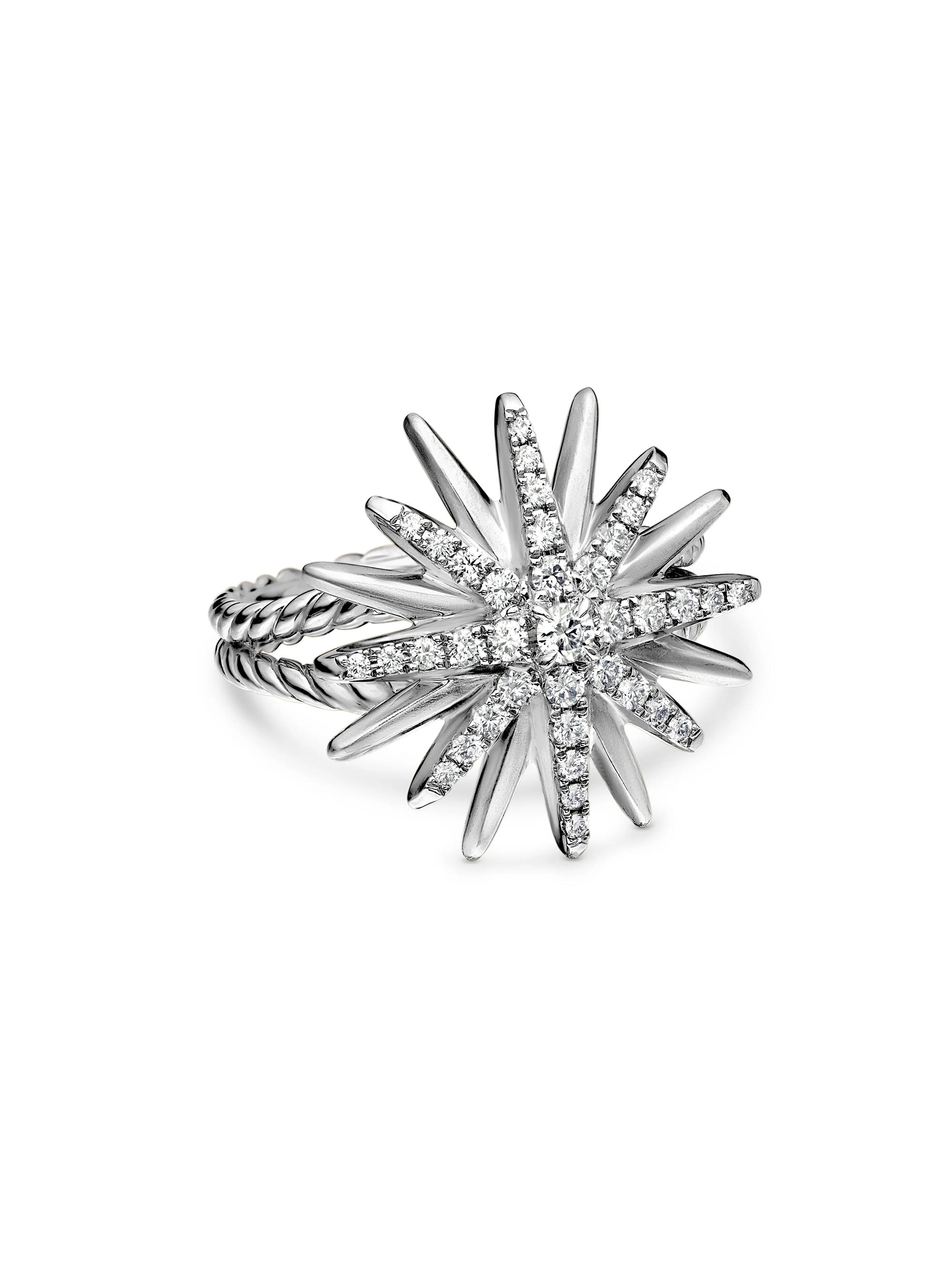 David Yurman Women's Starburst Ring in Sterling Silver - Silver