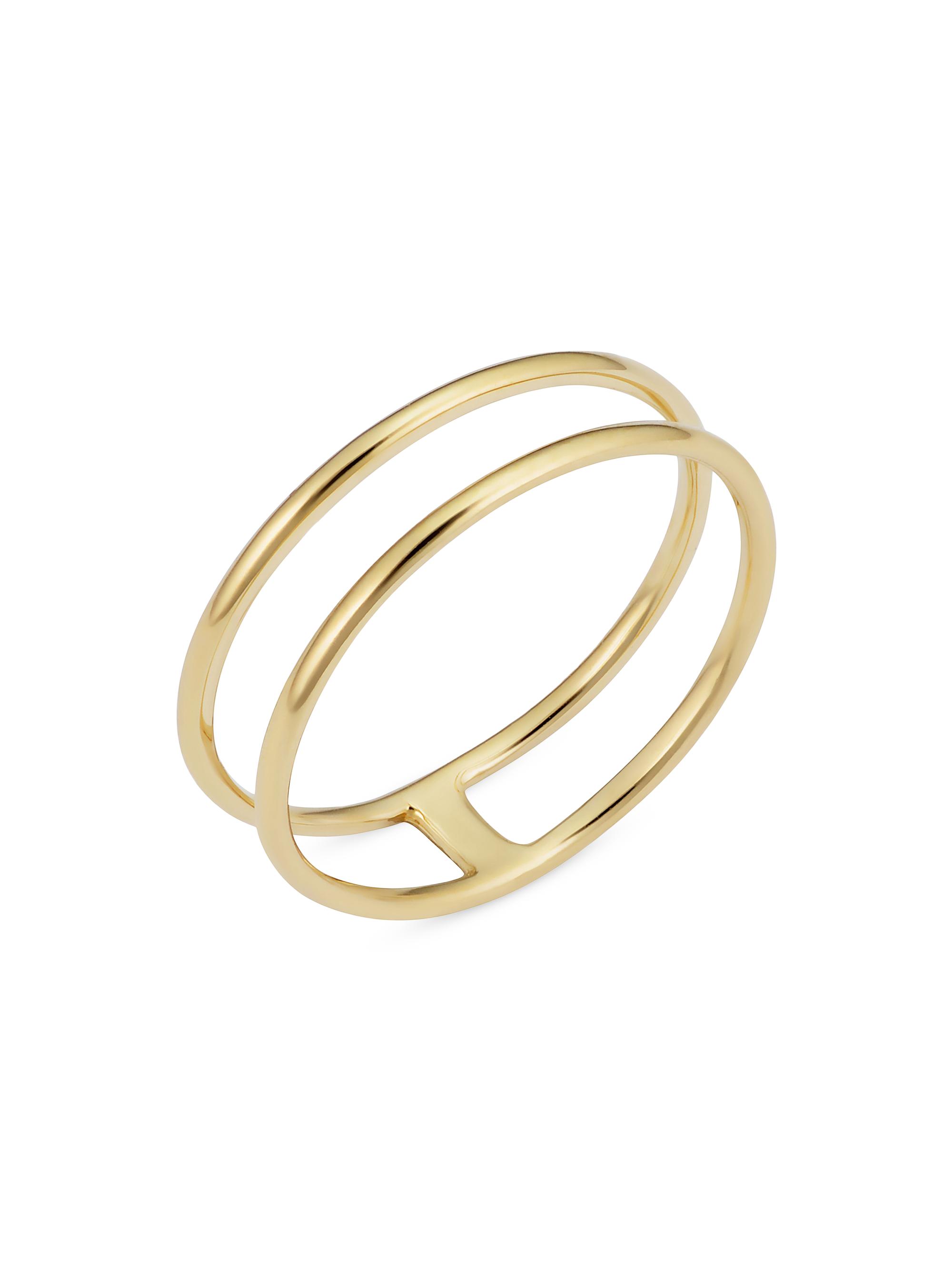Oradina Women's 14K Yellow Gold Hudson Petite Ring - Yellow Gold