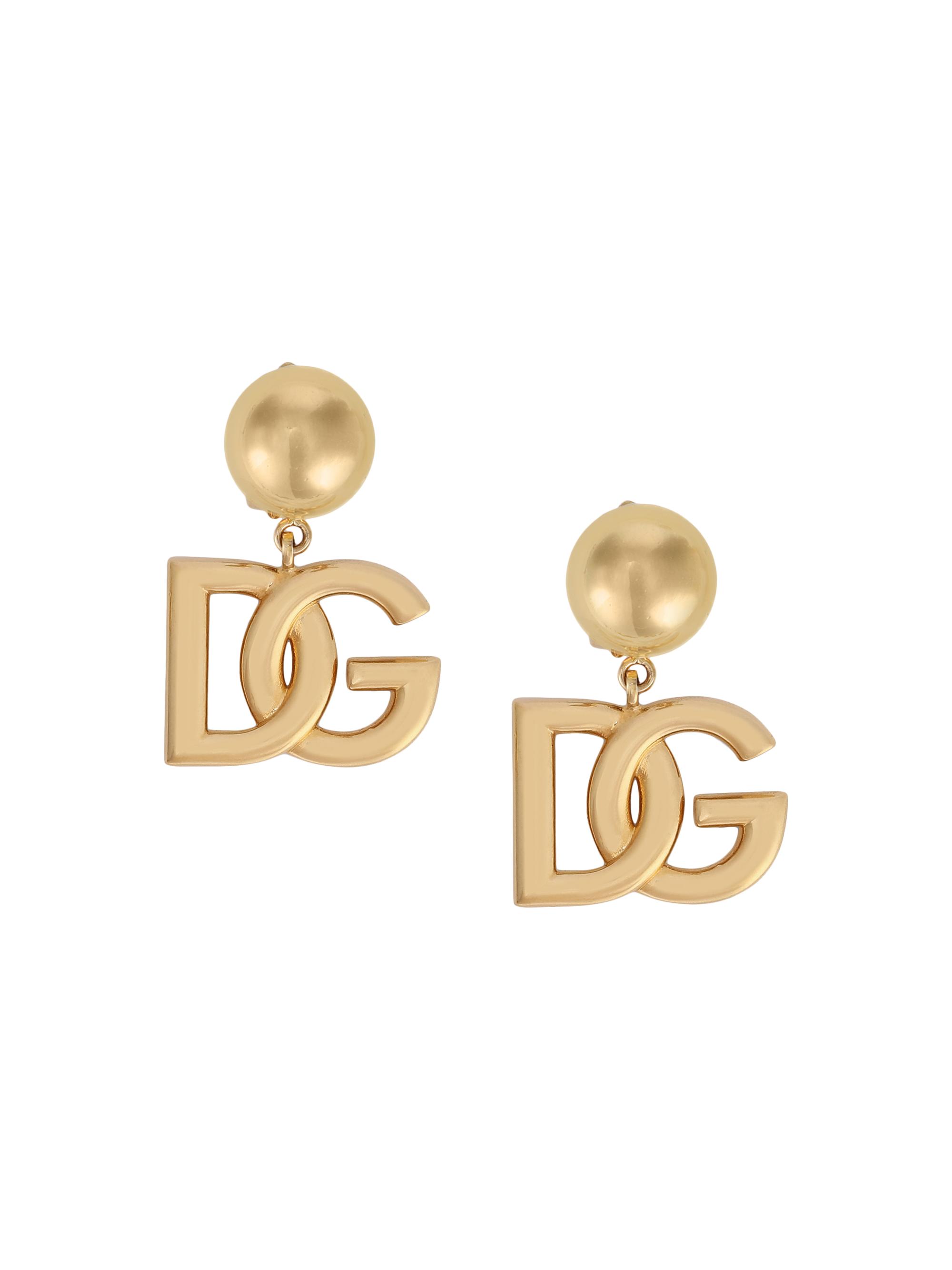 Dolce&Gabbana DG Essentials Goldtone Drop Earrings Saks Fifth Avenue