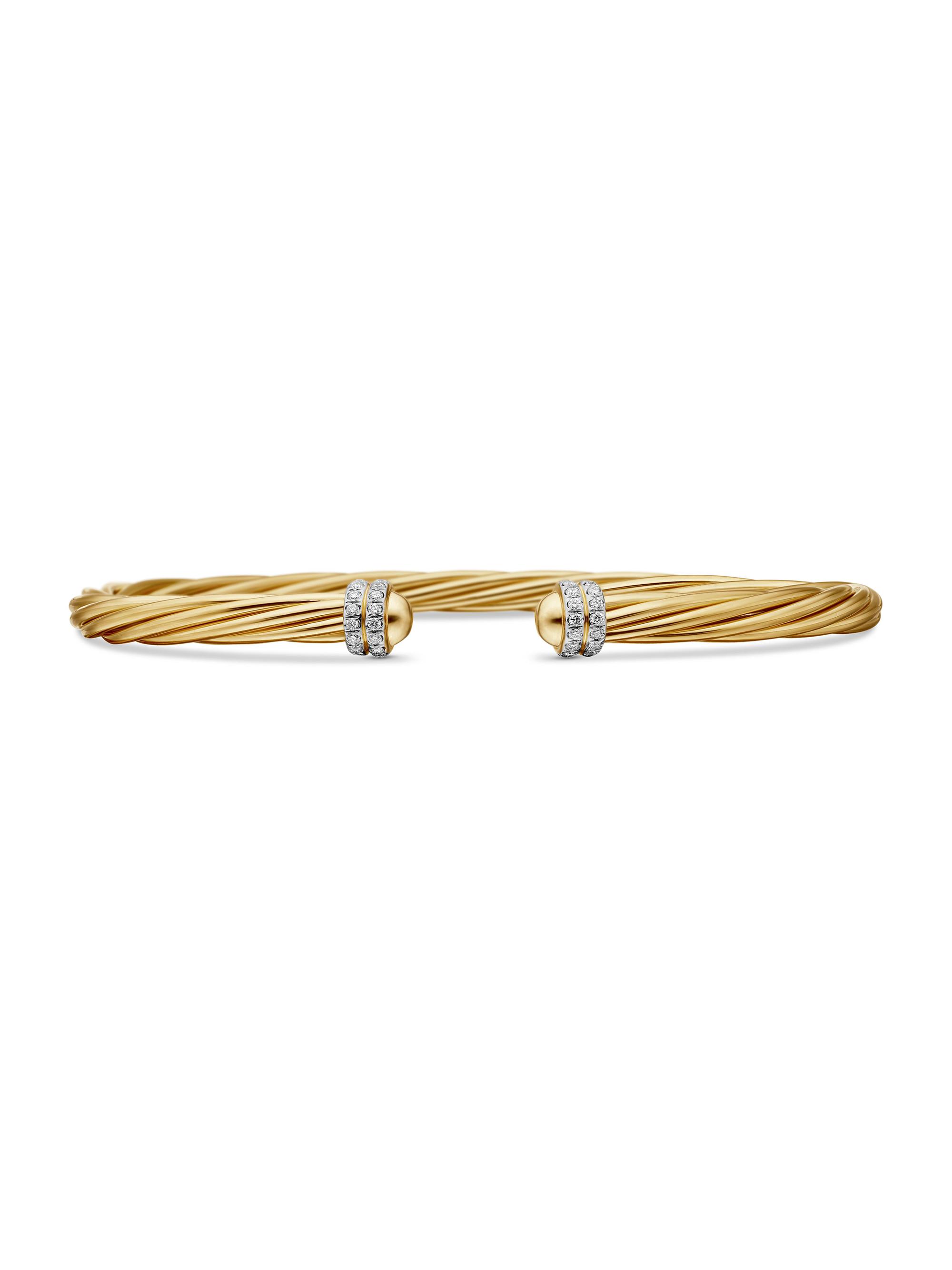 David Yurman Women's Helena Bracelet in 18K Yellow Gold - Yellow Gold