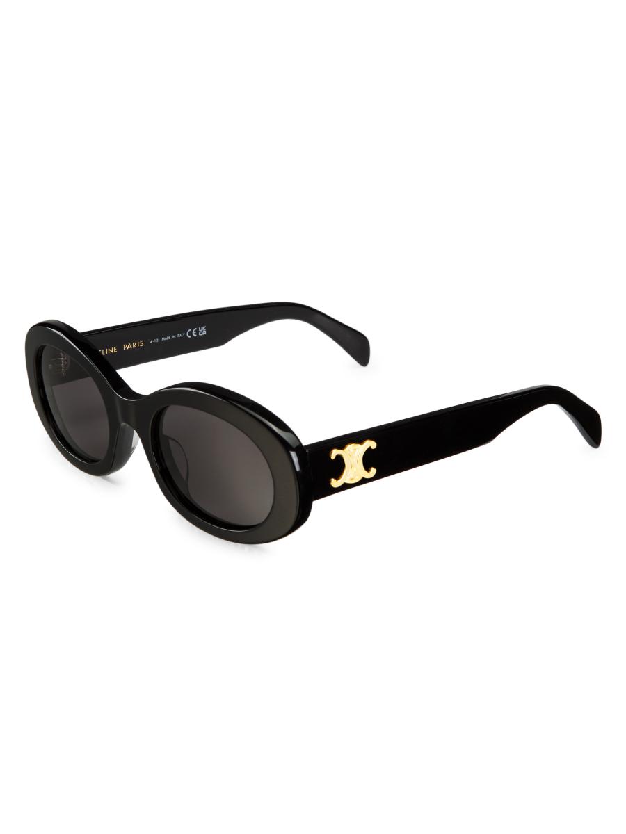 CELINE★アセテートサングラス CELINE EYEWEAR ラウンドフレーム アセテート サングラス | NET