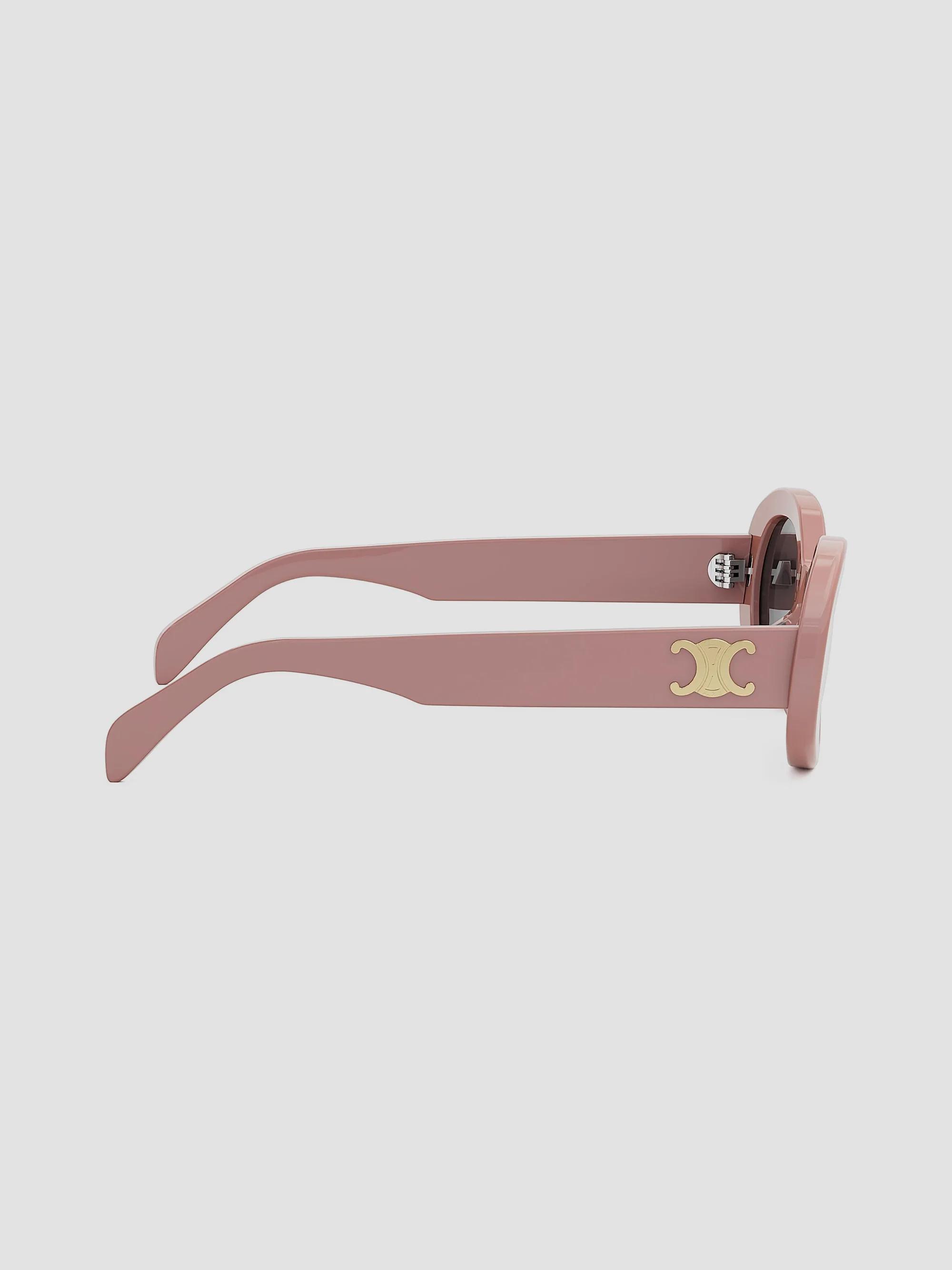 CELINE 52MM Oval Acetate Sunglasses | Saks Fifth Avenue