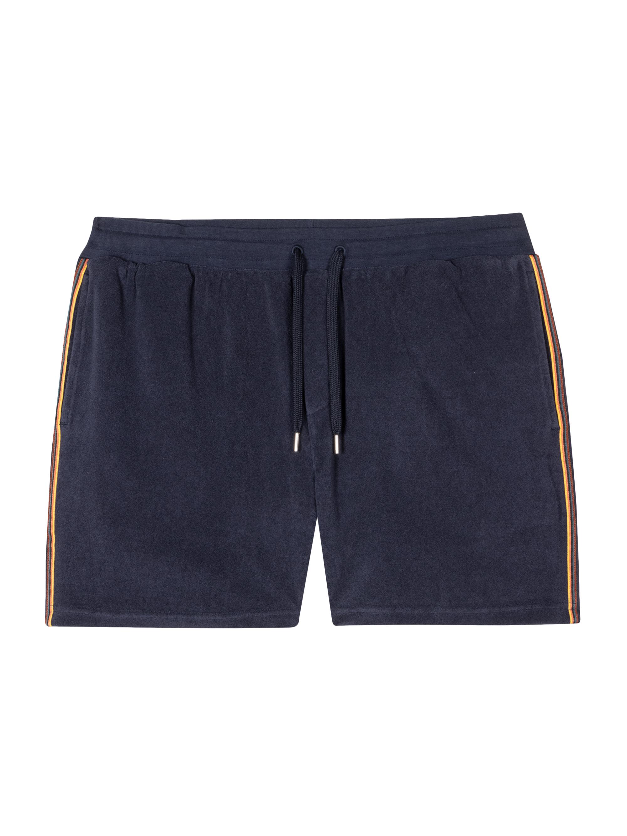 Paul Smith Men's Striped Cotton-Blend Shorts - Inky