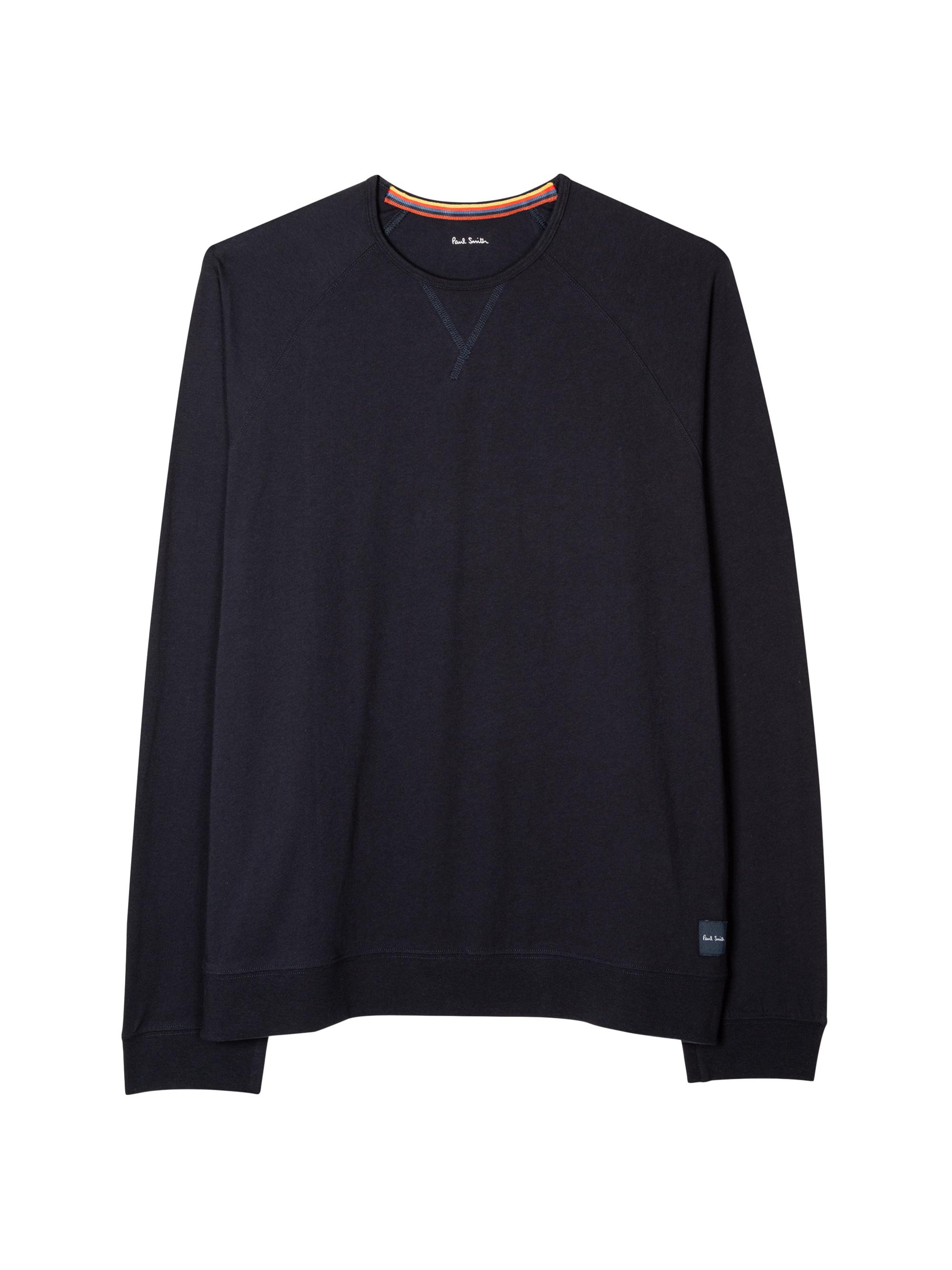 Paul Smith Men's Cotton Crewneck Sweatshirt - Inky