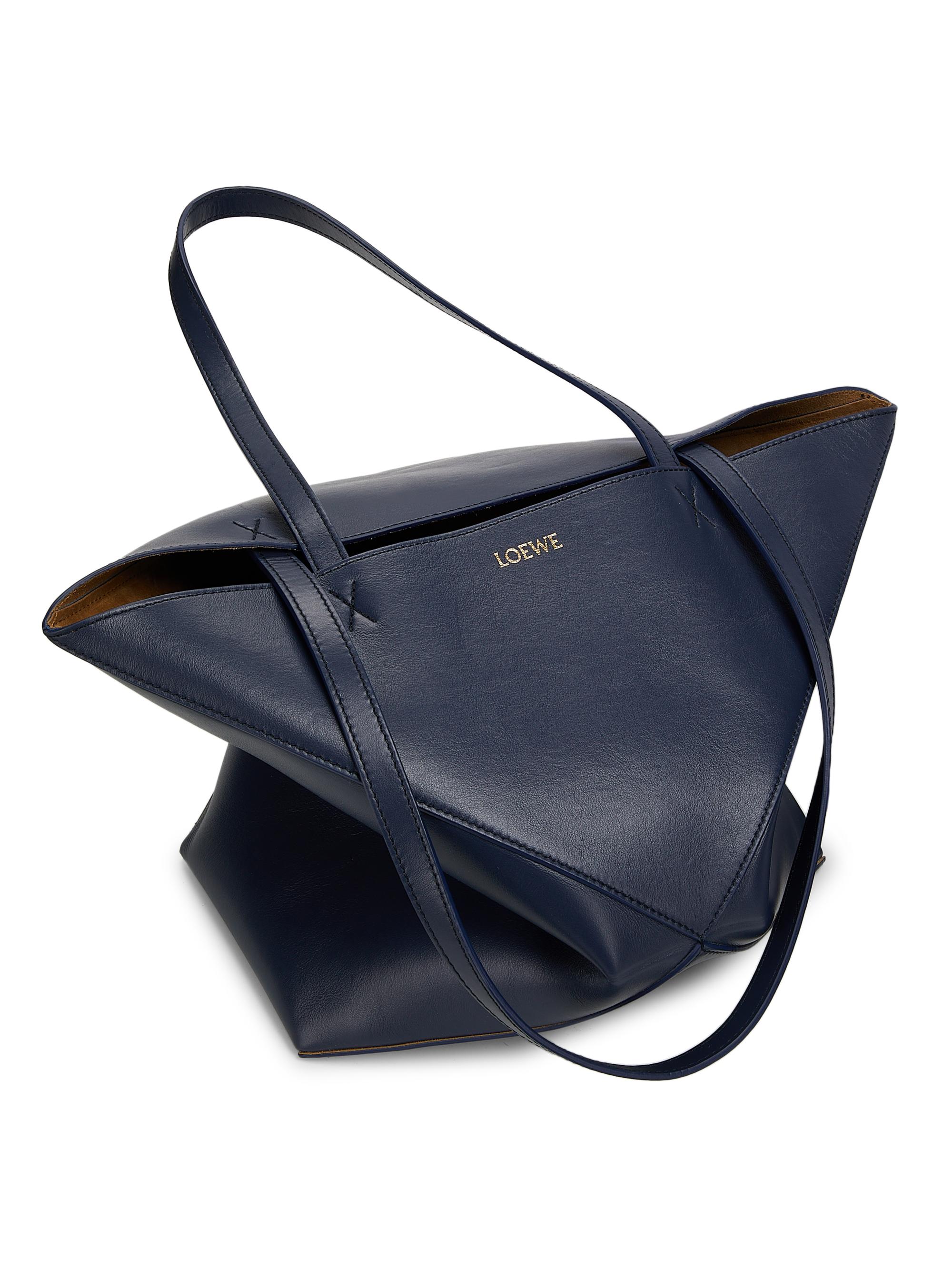 LOEWE Puzzle Fold Medium Leather Tote Bag | Saks Fifth Avenue