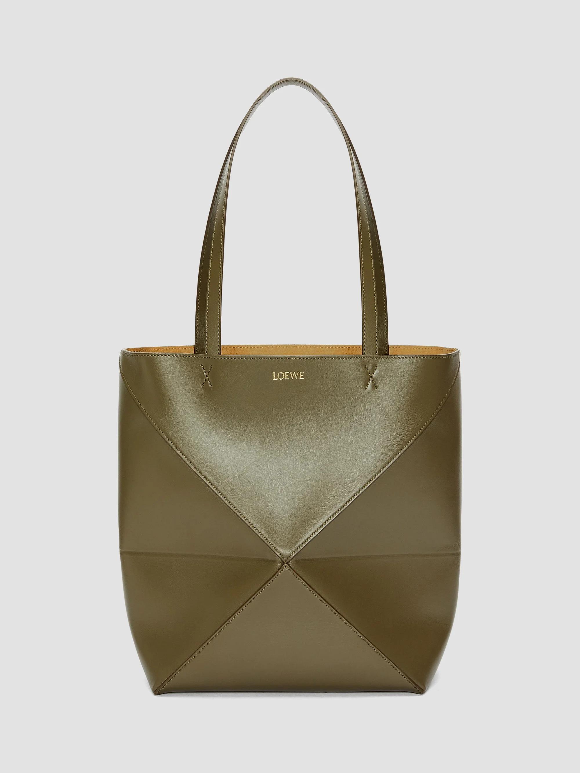 LOEWE Puzzle Fold Medium Leather Tote Bag | Saks Fifth Avenue