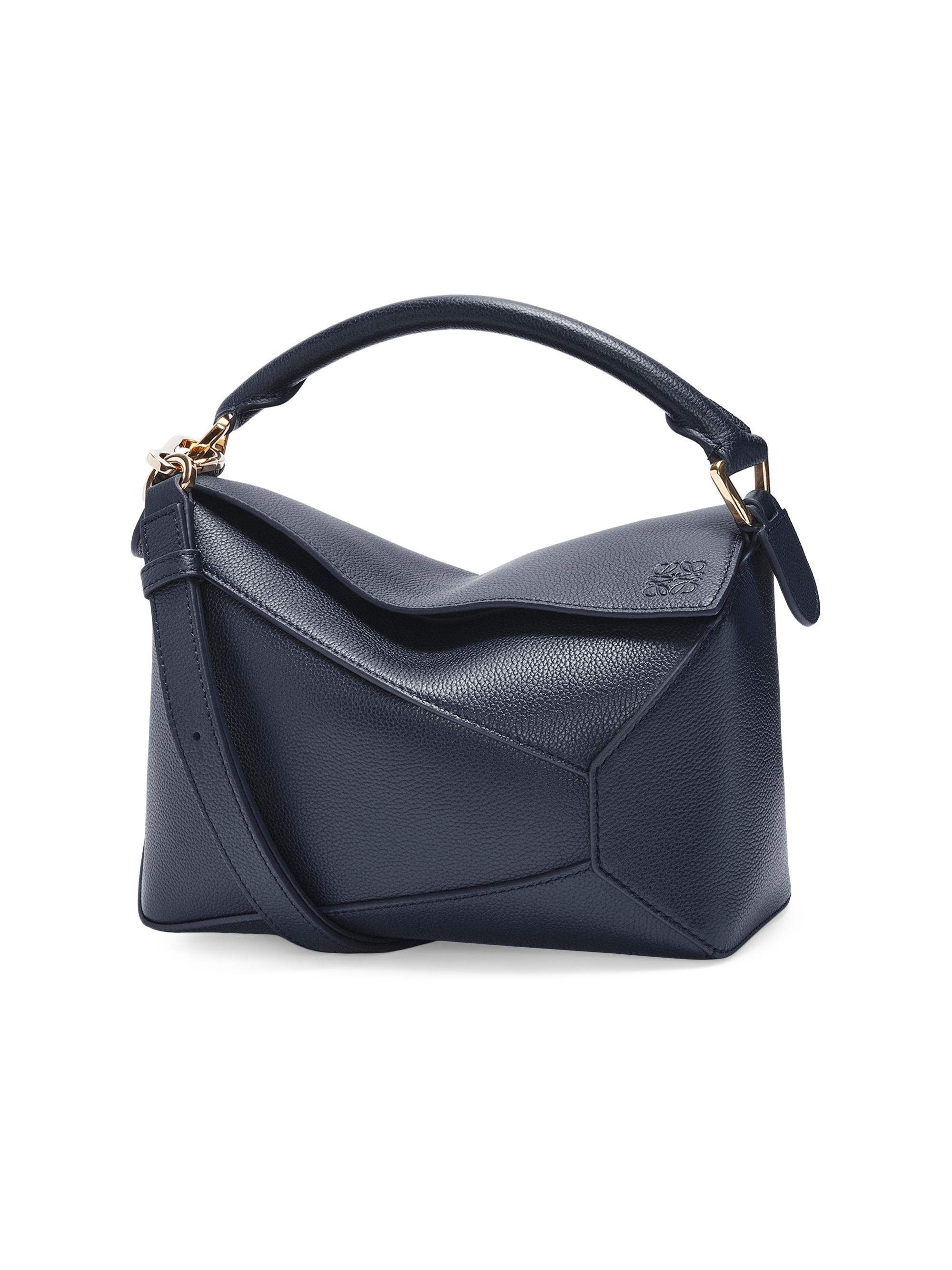 handvaerk NAVY LOEWEセット LOEWE Small Puzzle Edge Bag | Saks Fifth Avenue