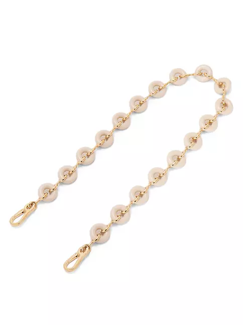 Rose Gold Chain Purse Strap with Lobster Claw Clasp and O Ring