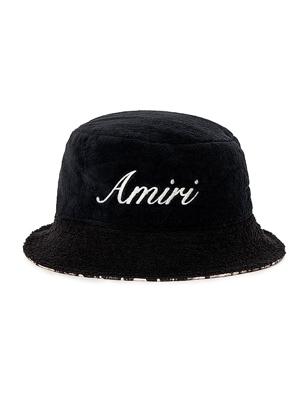 Shop Amiri Bandana Aloha Silk Reversible Bucket Hat | Saks Shop Amiri Bandana Aloha Silk Reversible Bucket Hat | Saks