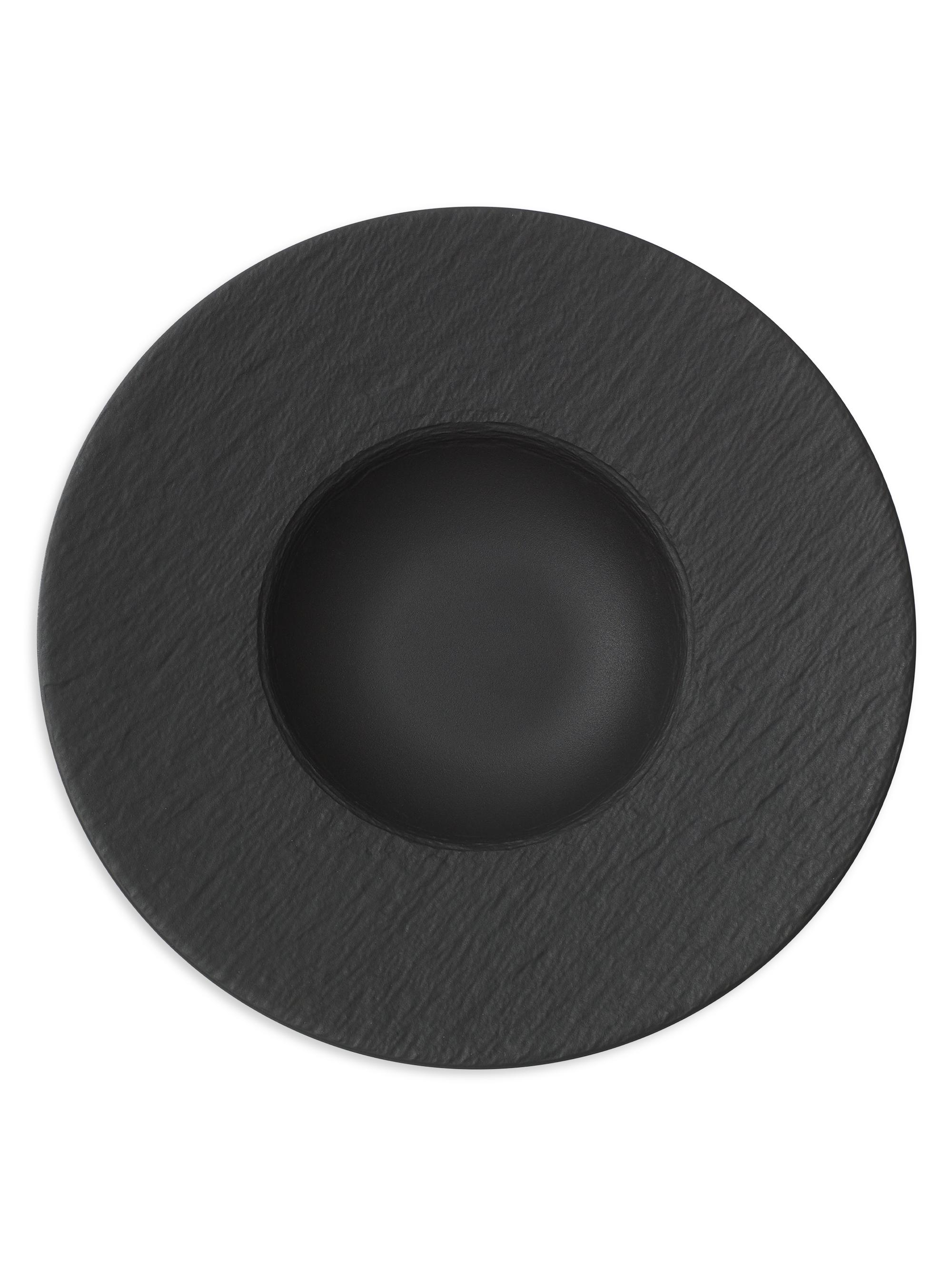 Villeroy & Boch Manufacture Rock Pasta Plate - Black