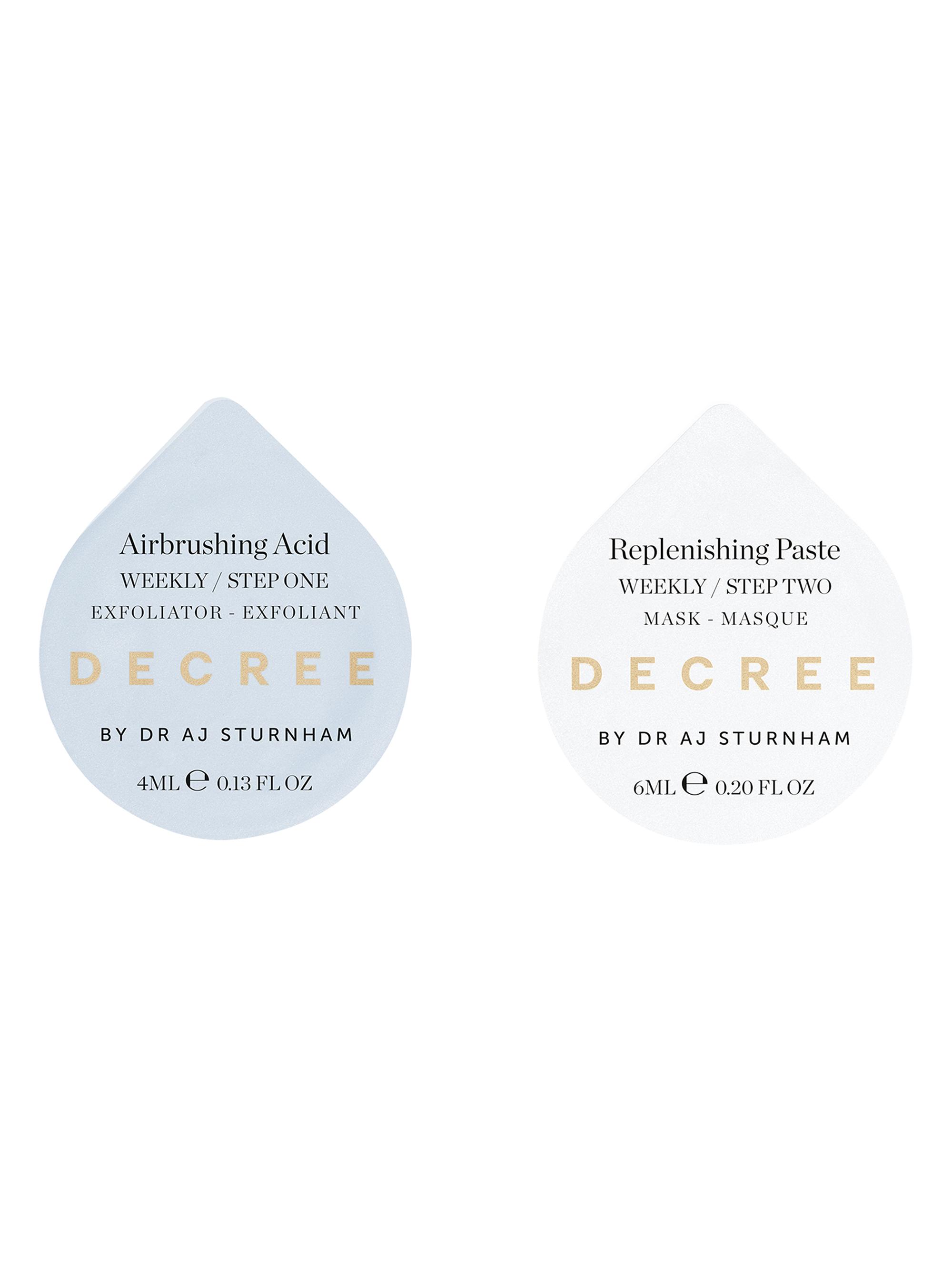 Decree by Dr AJ Sturnham Weekly Decree 2-Step Resurfacing Treatment 2 oz - back view in Na