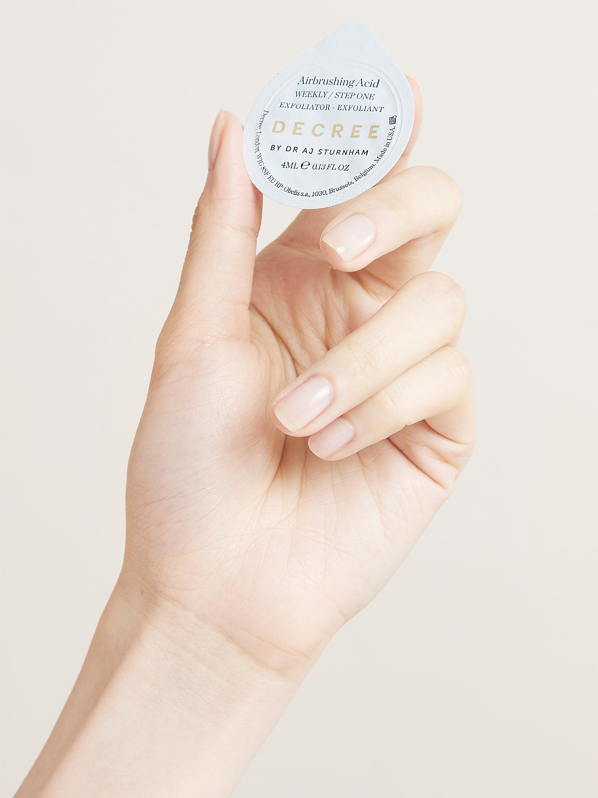 Decree by Dr AJ Sturnham Weekly Decree 2-Step Resurfacing Treatment 2 oz - side view in Na