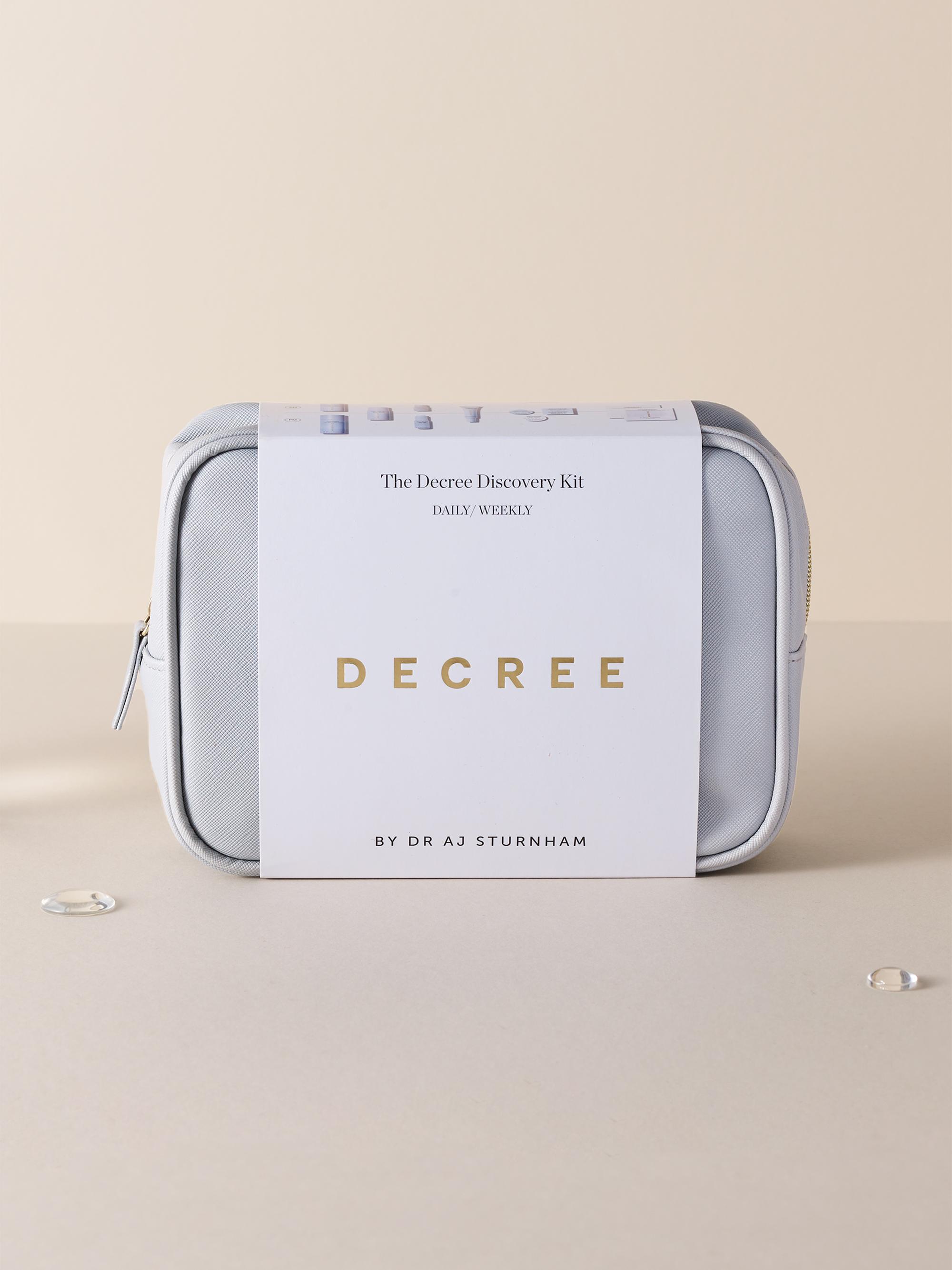 Decree by Dr AJ Sturnham 10-Piece Discovery Kit - detail view in Na