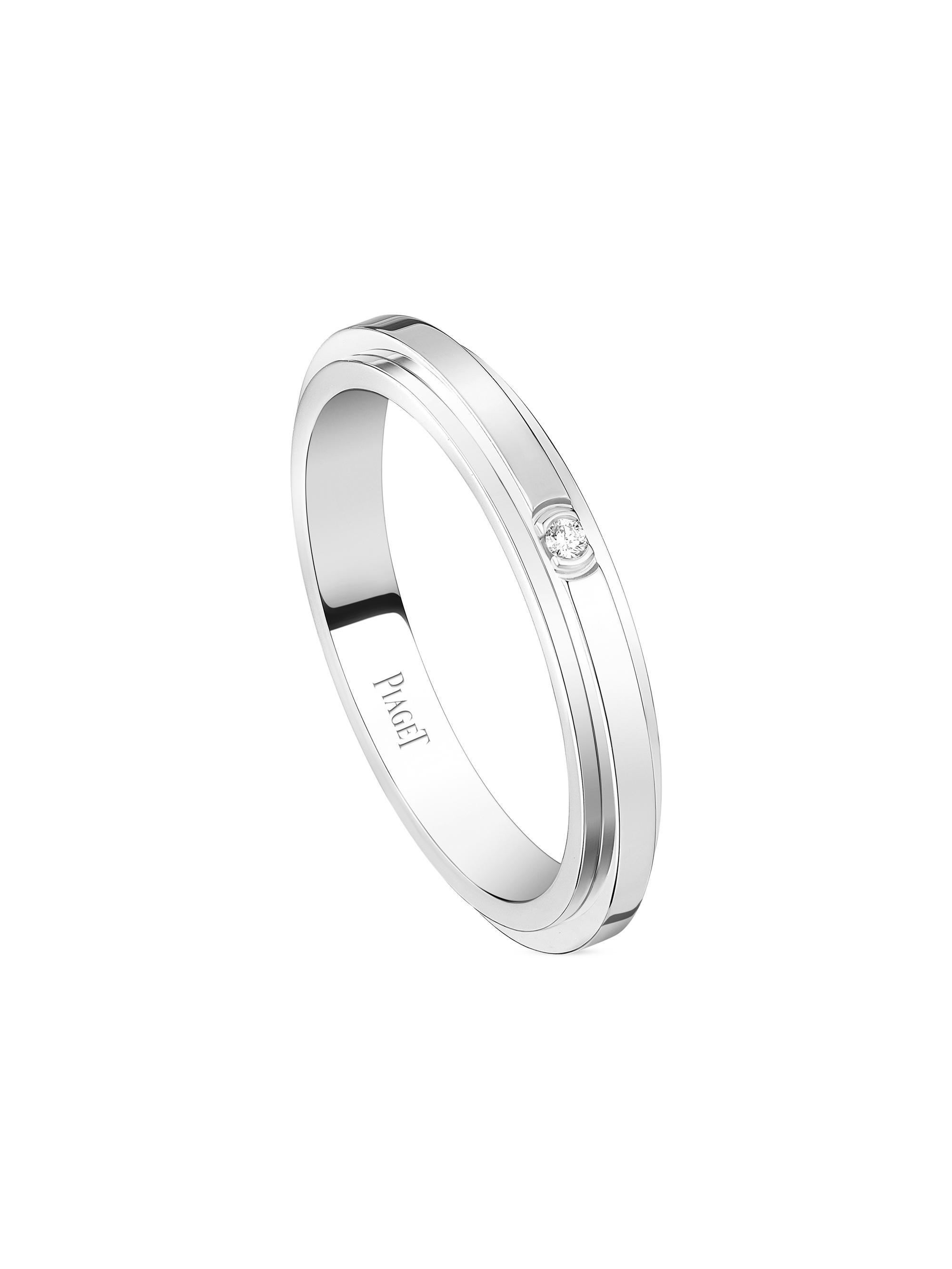 Piaget Women's Possession 18K White Gold & 0.01 TCW Diamond Wedding Band - White Gold