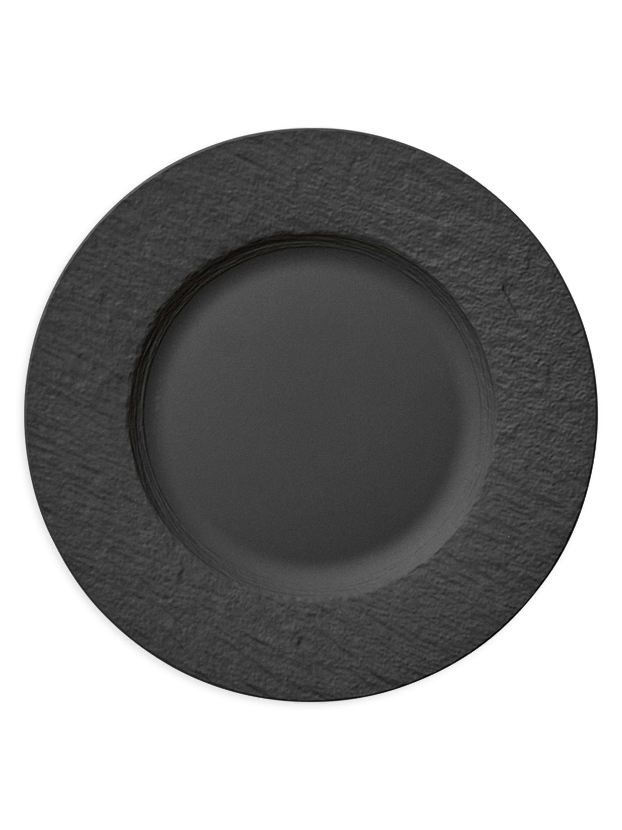 Villeroy & Boch Manufacture Rock Flat Plate - Black