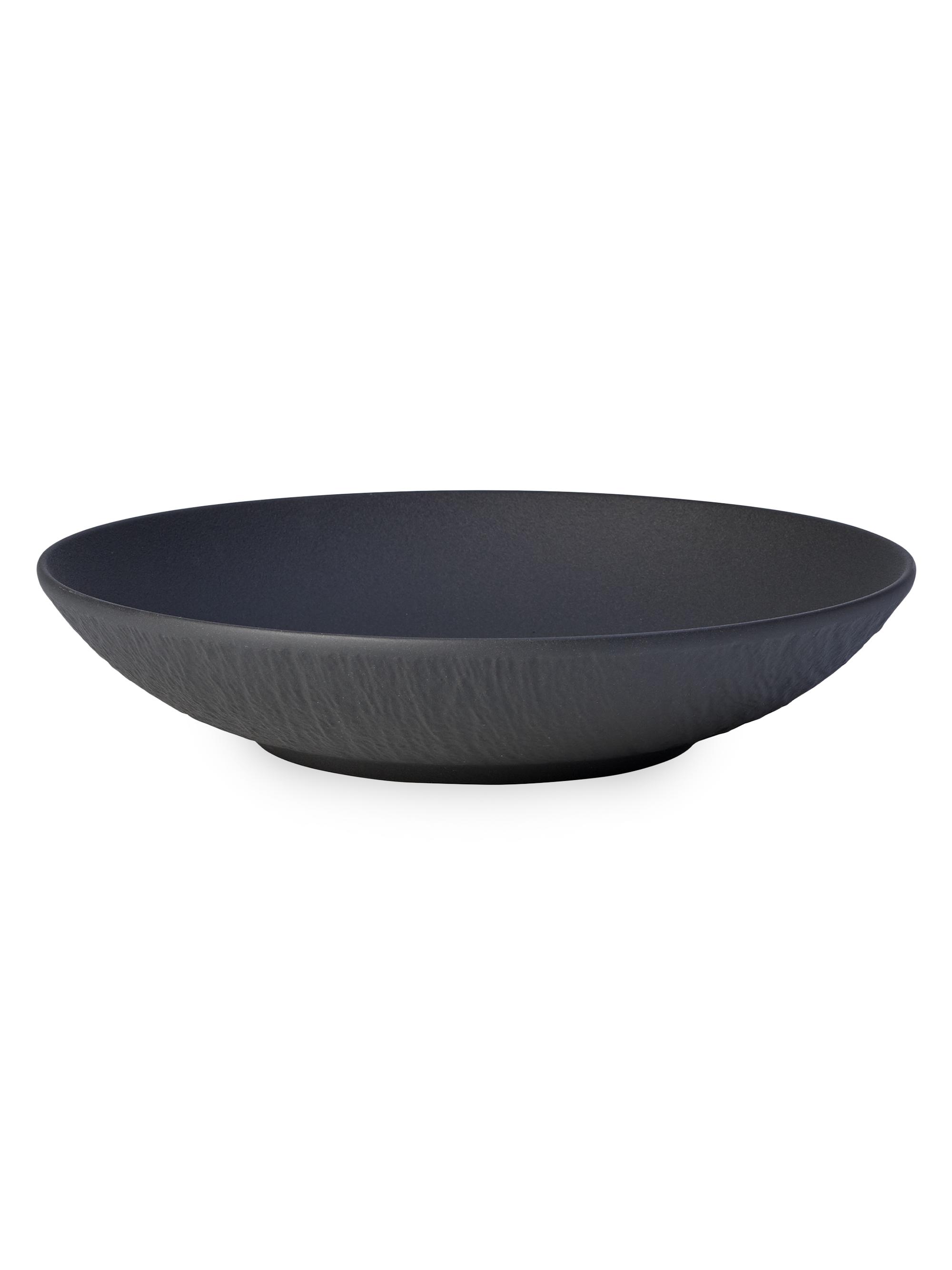 Villeroy & Boch Manufacture Rock Bowl Flat - Black