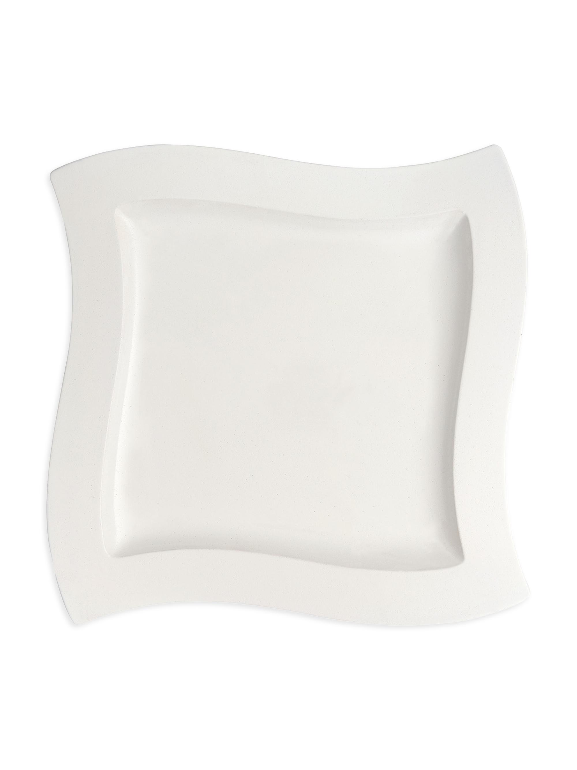 Villeroy & Boch NewWave Flat Plate - White