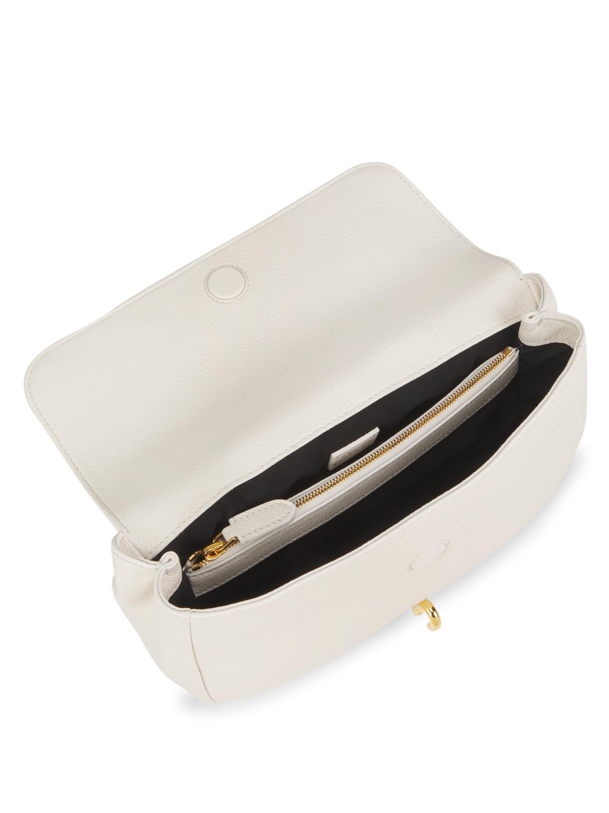 Shop TOM FORD Medium Leather Clip Shoulder Bag | Saks Fifth Avenue 