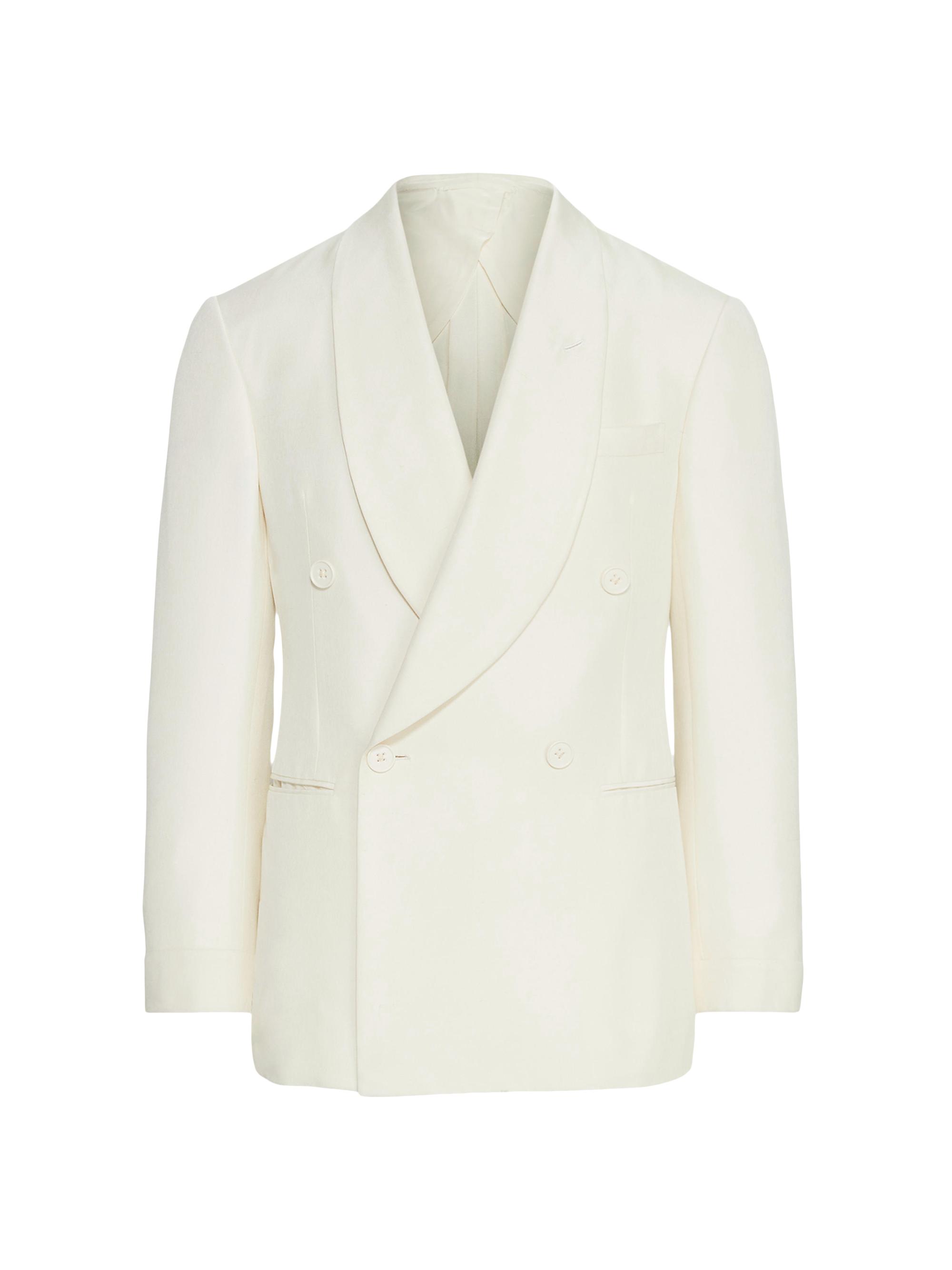 Ralph Lauren Purple Label Men's Kent Silk Double-Breasted Blazer -