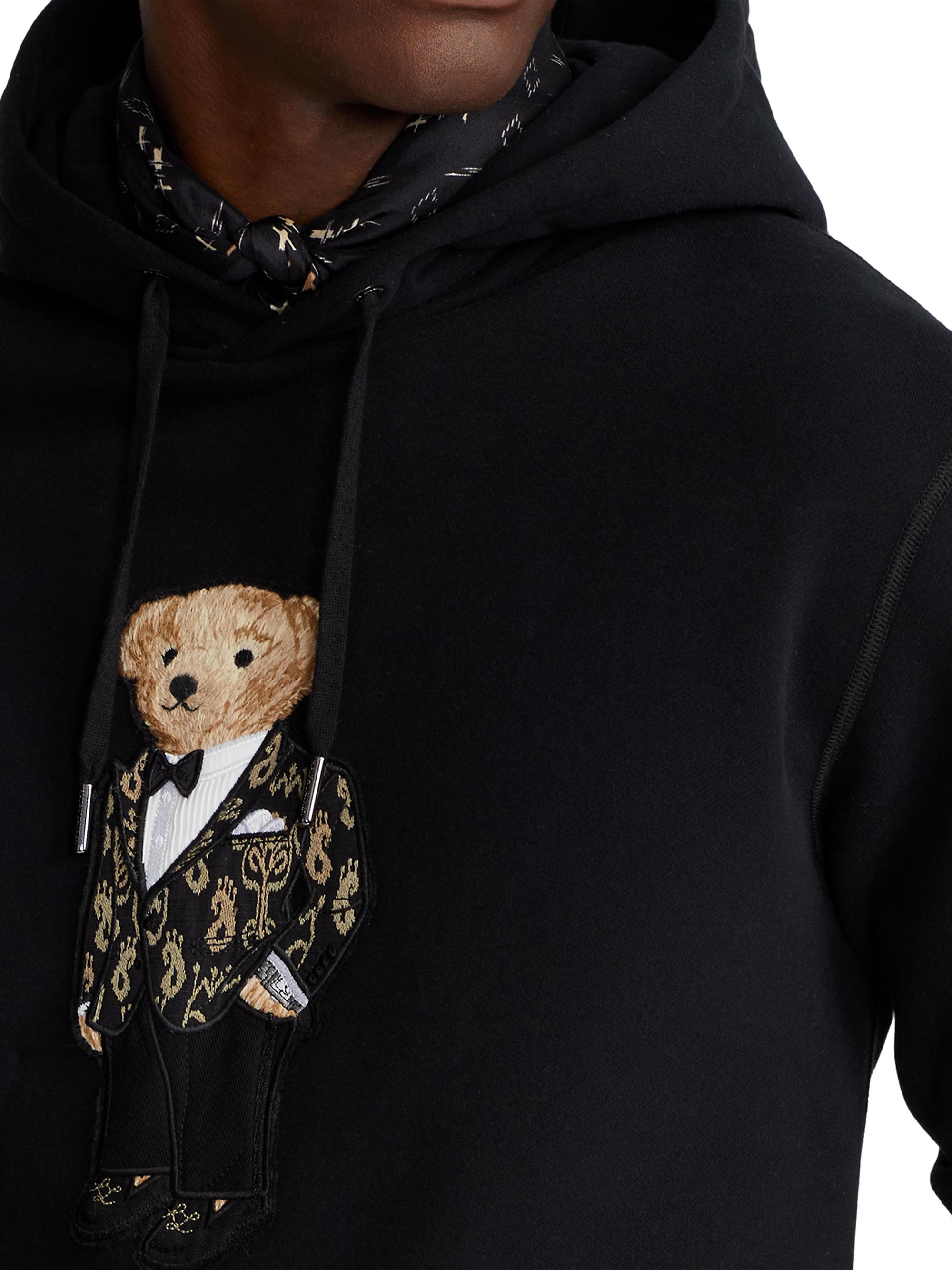Ralph Lauren Purple Label Polo Bear Hoodie | Saks Fifth Avenue