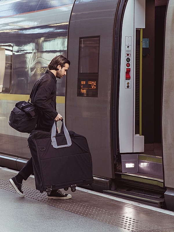 Shop Brompton Bikes Padded Travel Bag with 4 Rollers | Saks Shop Brompton Bikes Padded Travel Bag with 4 Rollers | Saks