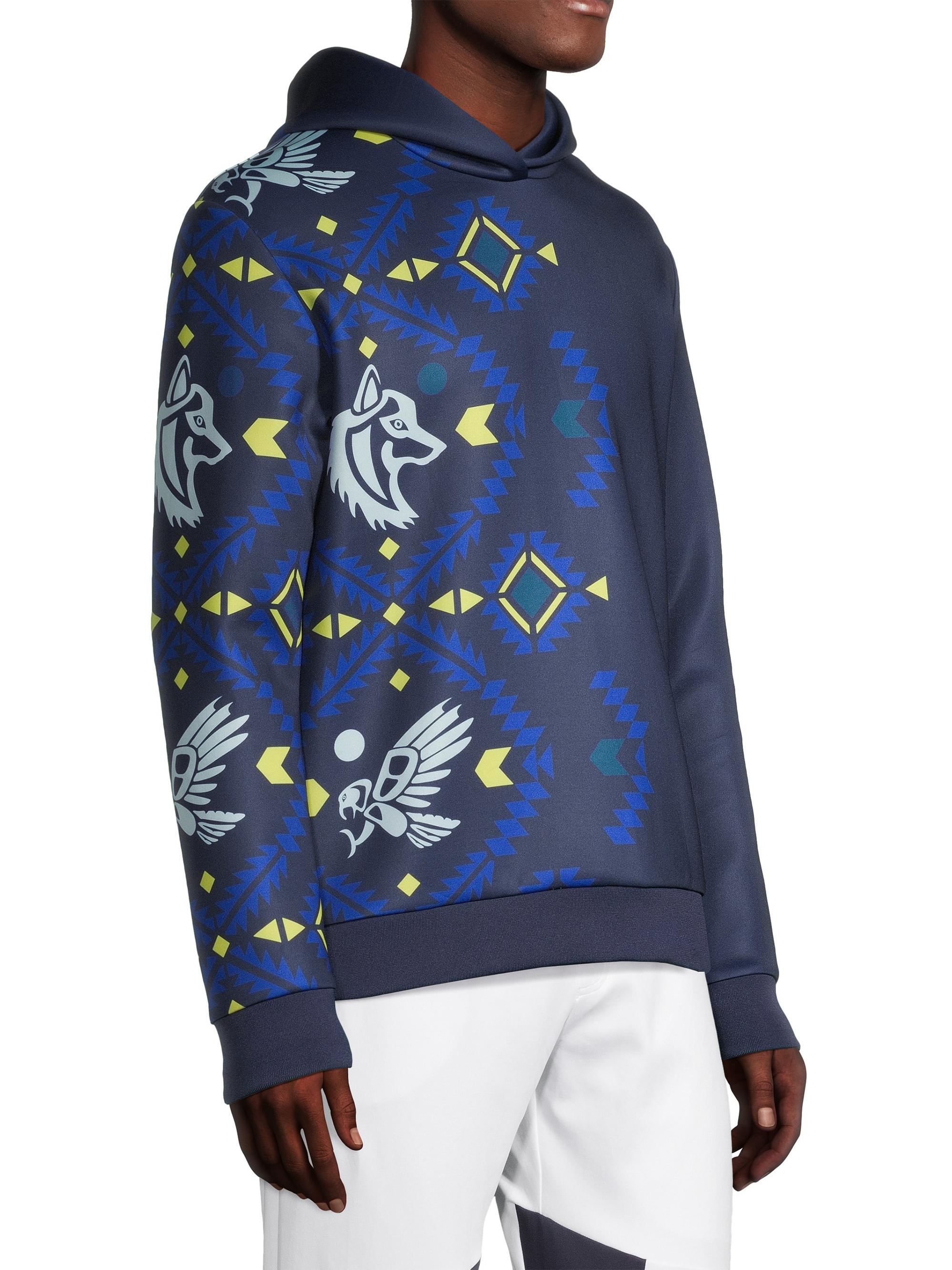 GREYSON Eagle Wolf Chene グレイソン パーカー ネイビー