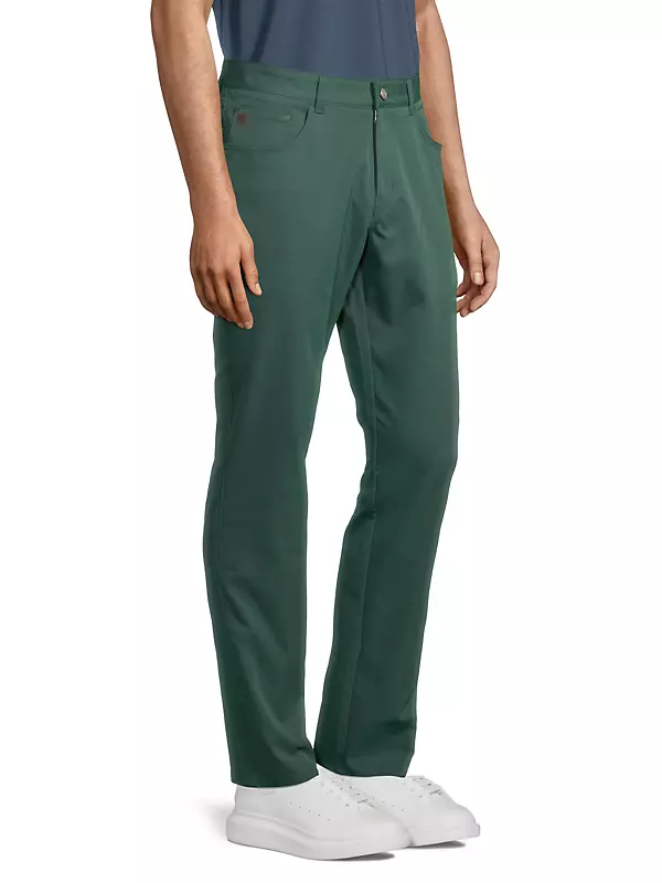 Shop Peter Millar Crown Crafted Blade Performance 5-Pocket Ankle Pants