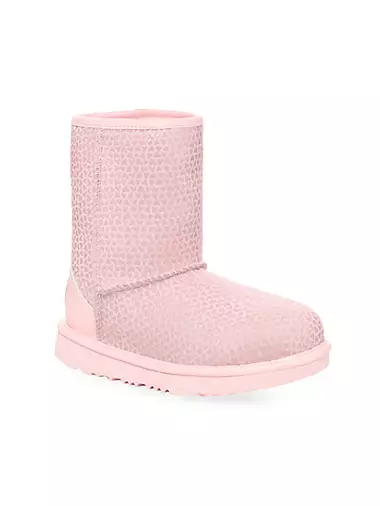Little Girl's & Girl's Classic Gel Hearts Boots