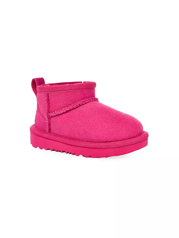 Shop UGG Baby's, Little Girl's & Girl's Classic Ultra Mini Boots