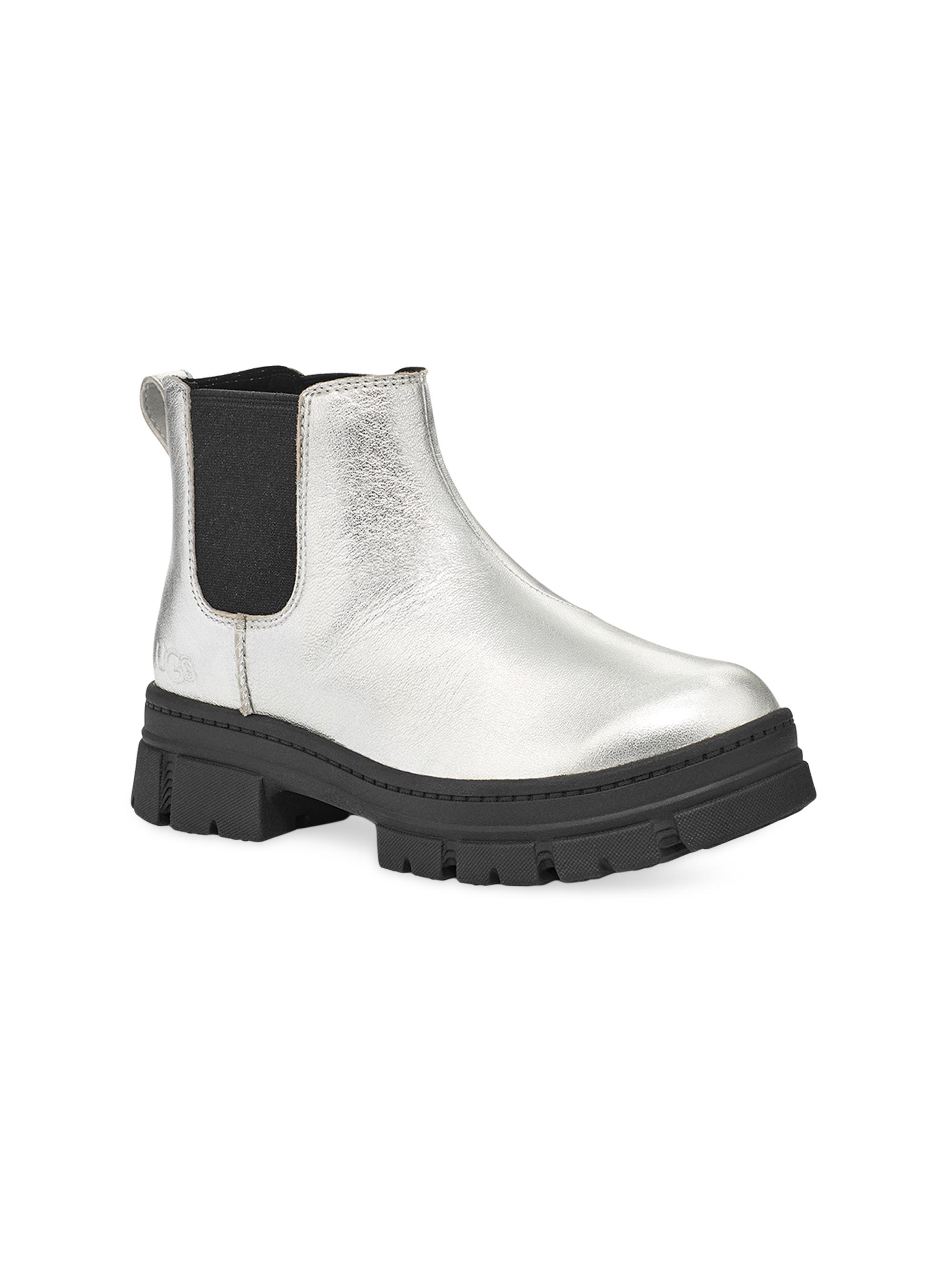 Shop UGG Little Girl's u0026 Girl's Ashton Chelsea Leather Boots | Saks Fifth  Avenue