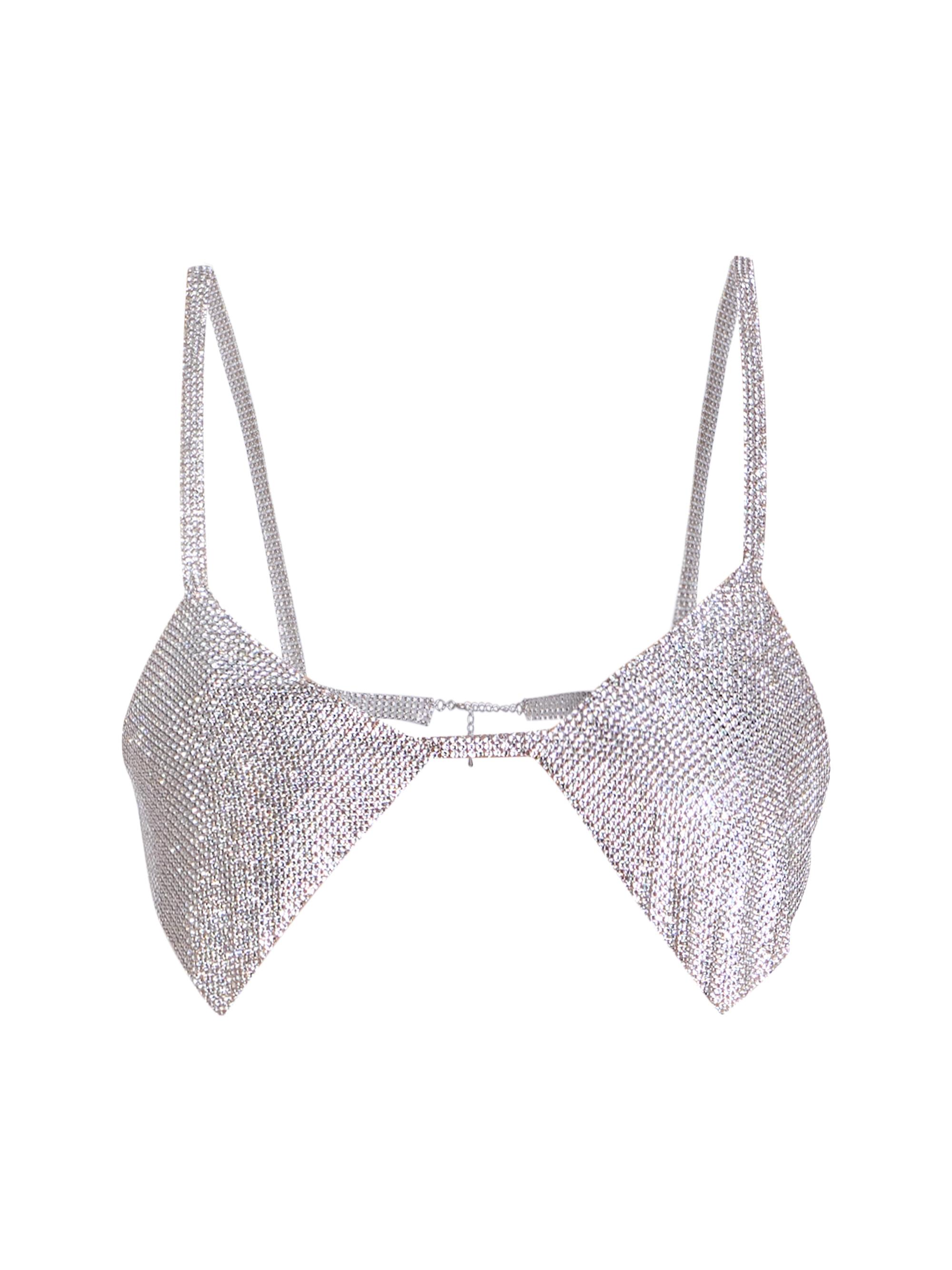 美品marge tokyo DECORATIVE BRA TOP White MARGE 