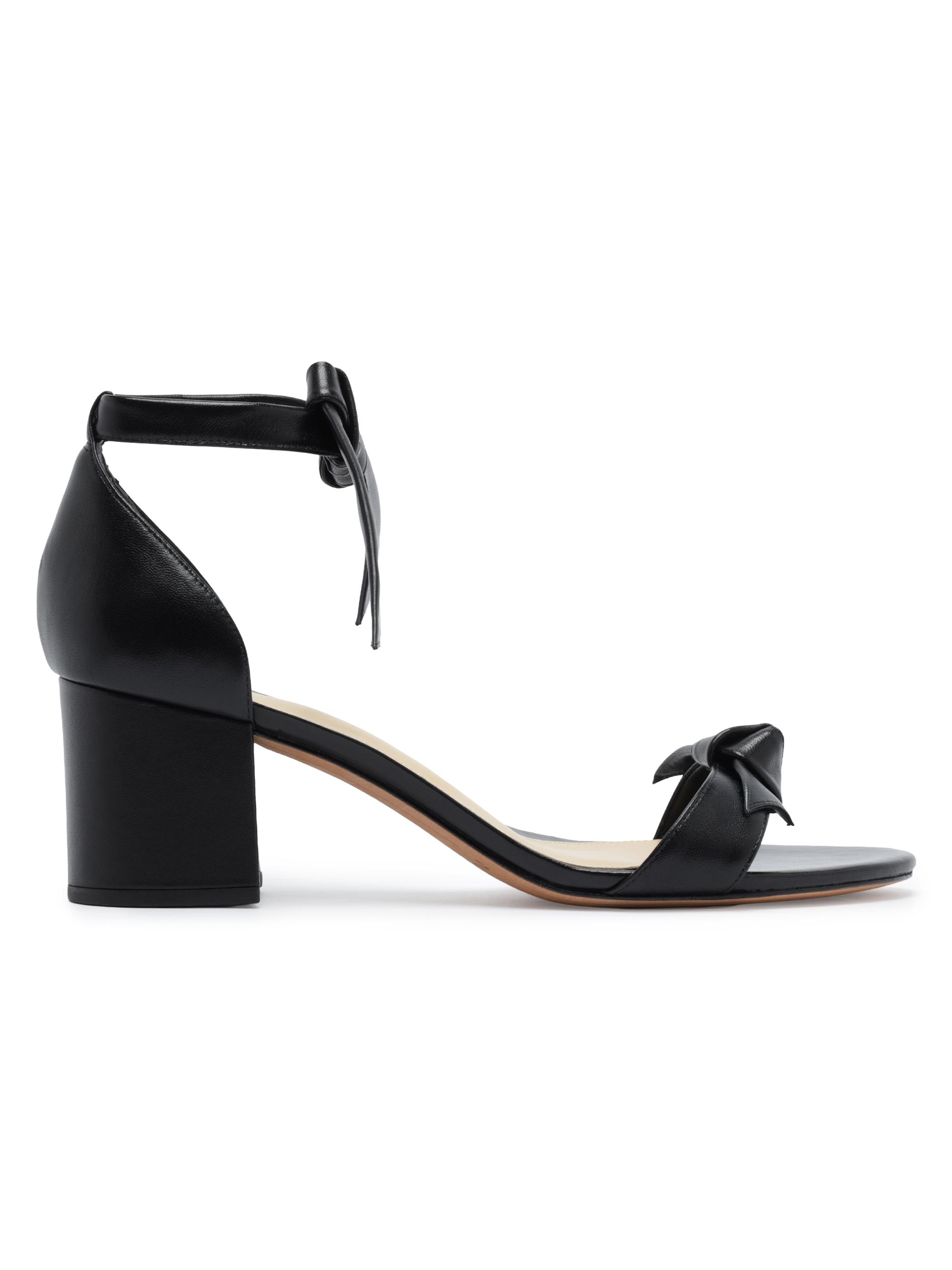 Alexandre Birman Women's Clarita 60MM Leather Sandals - Black