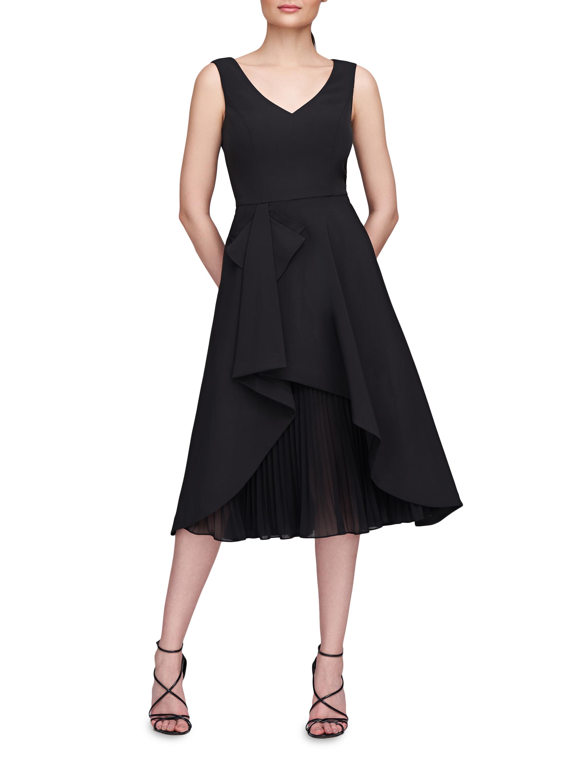 linen midi dresses with short sleeves Women's Relaxed Linen V-Neck Dress main image 1