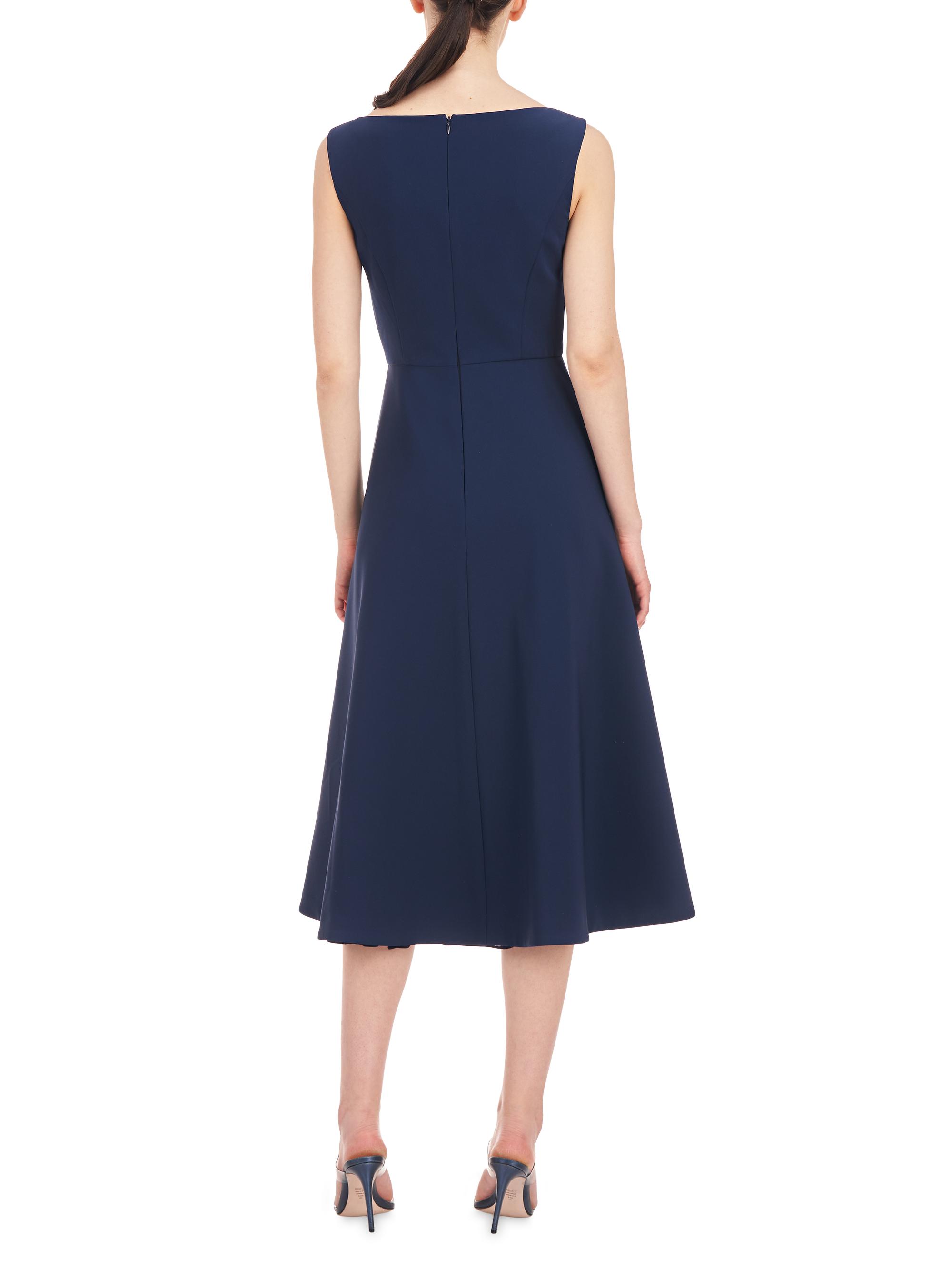 Begonia Ruffled A-Line Midi-Dress