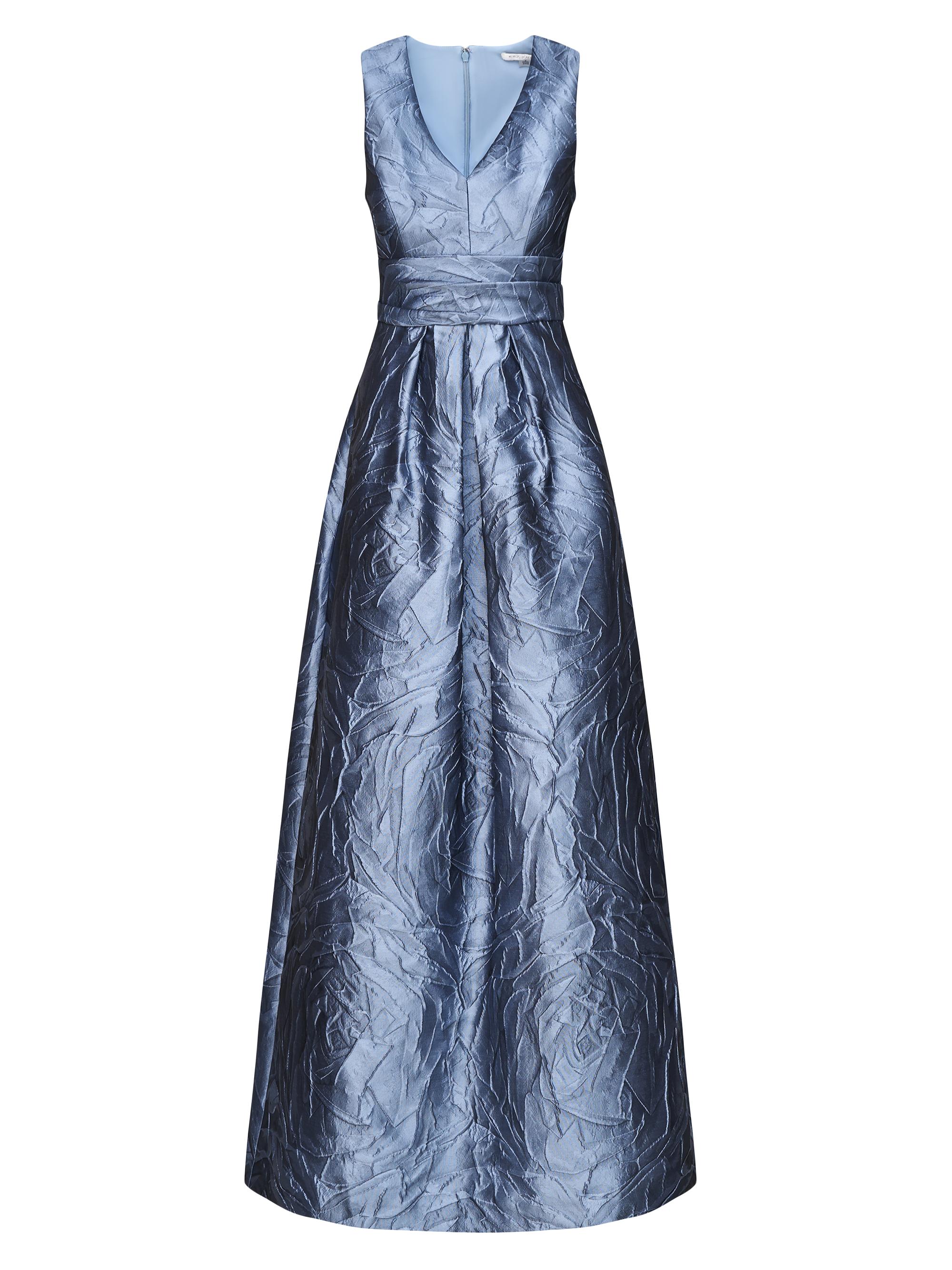 sachin and babi light blue dress Women's Kay Unger Designer Evening Gowns