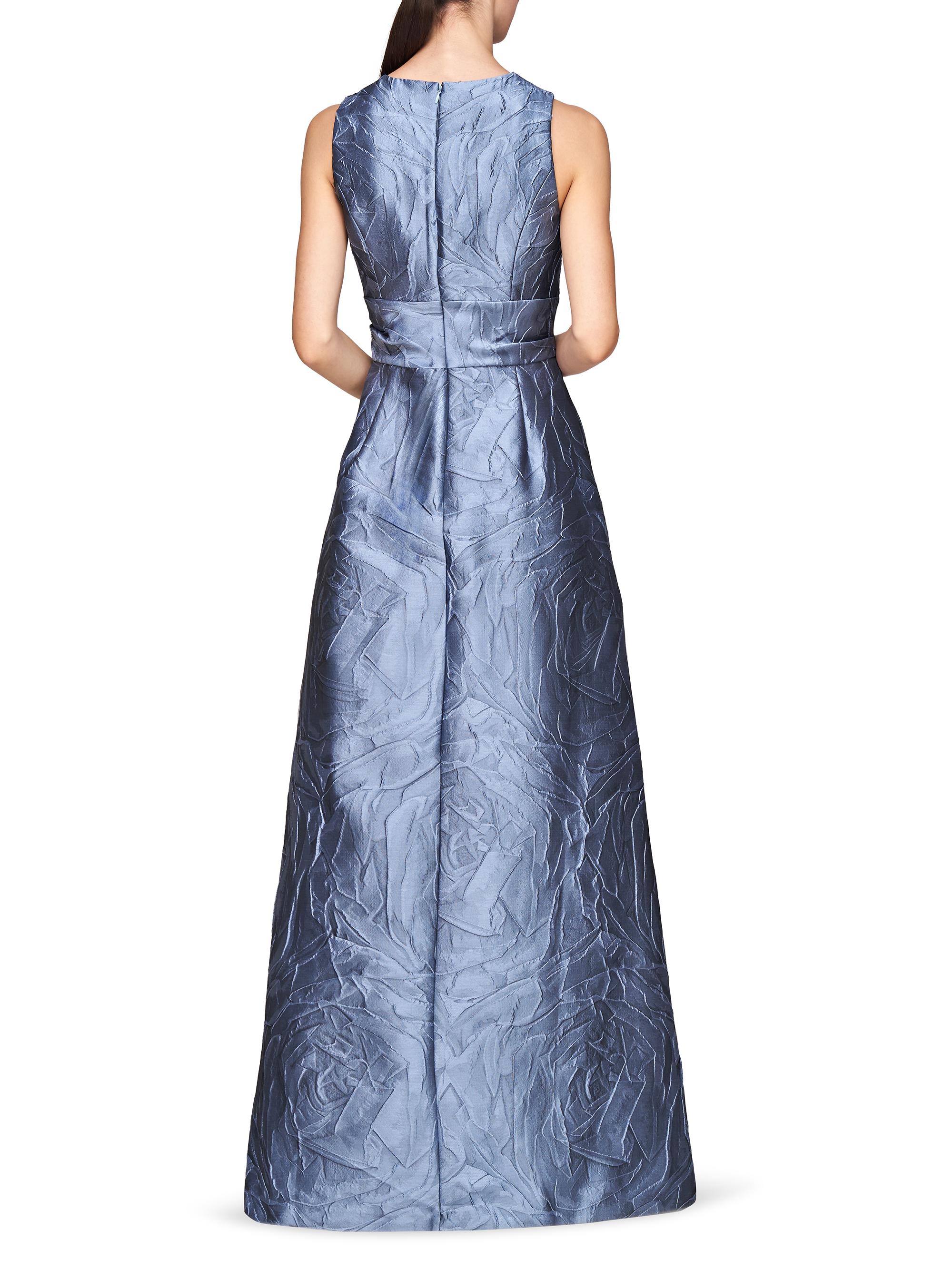 Mariah Jacquard Textured Gown