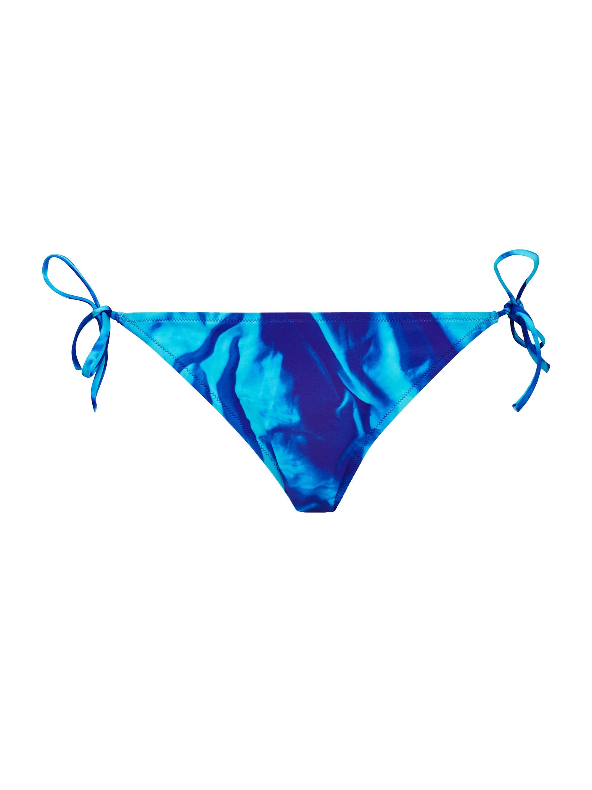 Vilebrequin Women's Les Draps String Bikini Bottom - Bleu Neptune