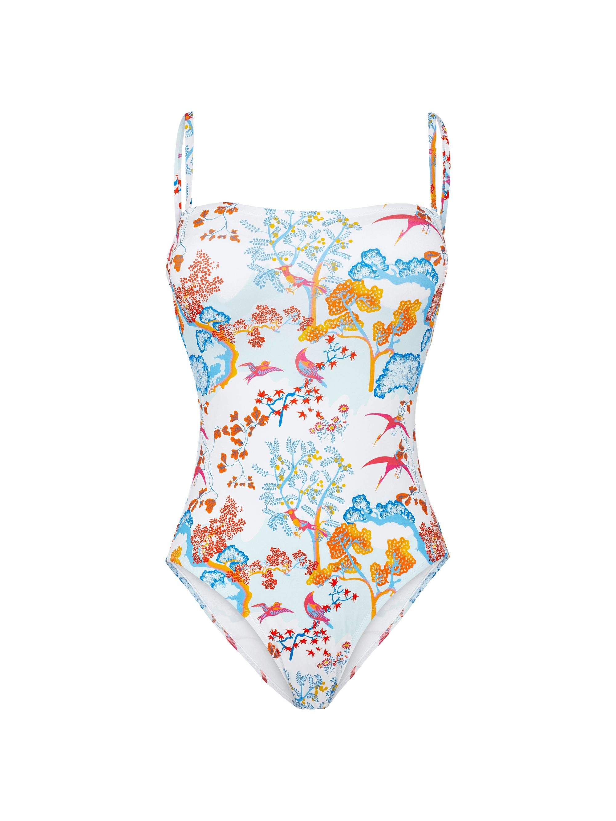 Vilebrequin Women's Peaceful Trees One-Piece Swimsuit - Blanc