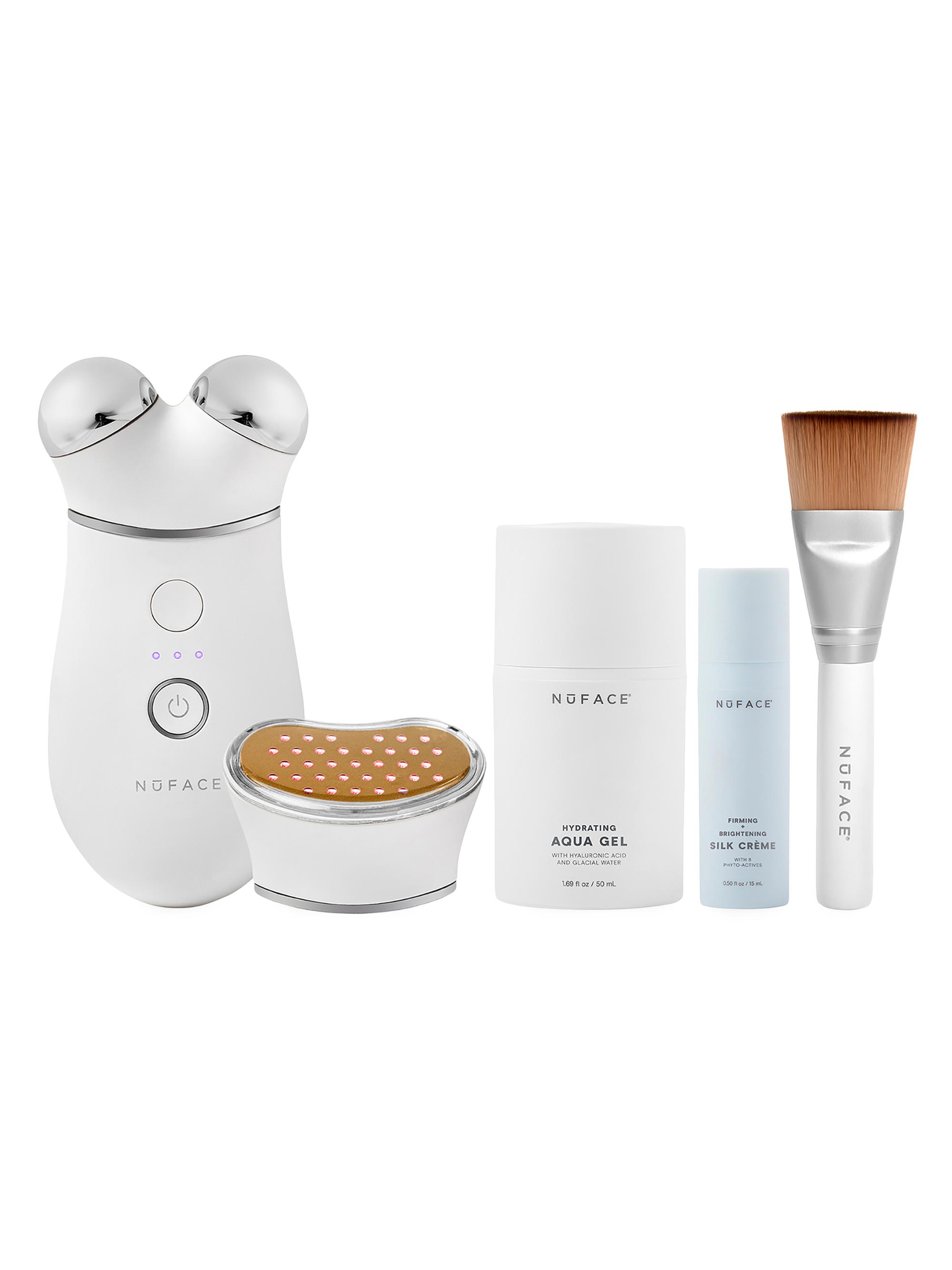NuFace Women's TRINITY+ Wrinkle Reducer Attachment, Smart Advanced Facial Toning Device & LED Red Light Attachment