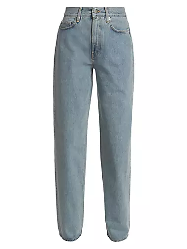 Samur Mid-Rise Straight Jeans