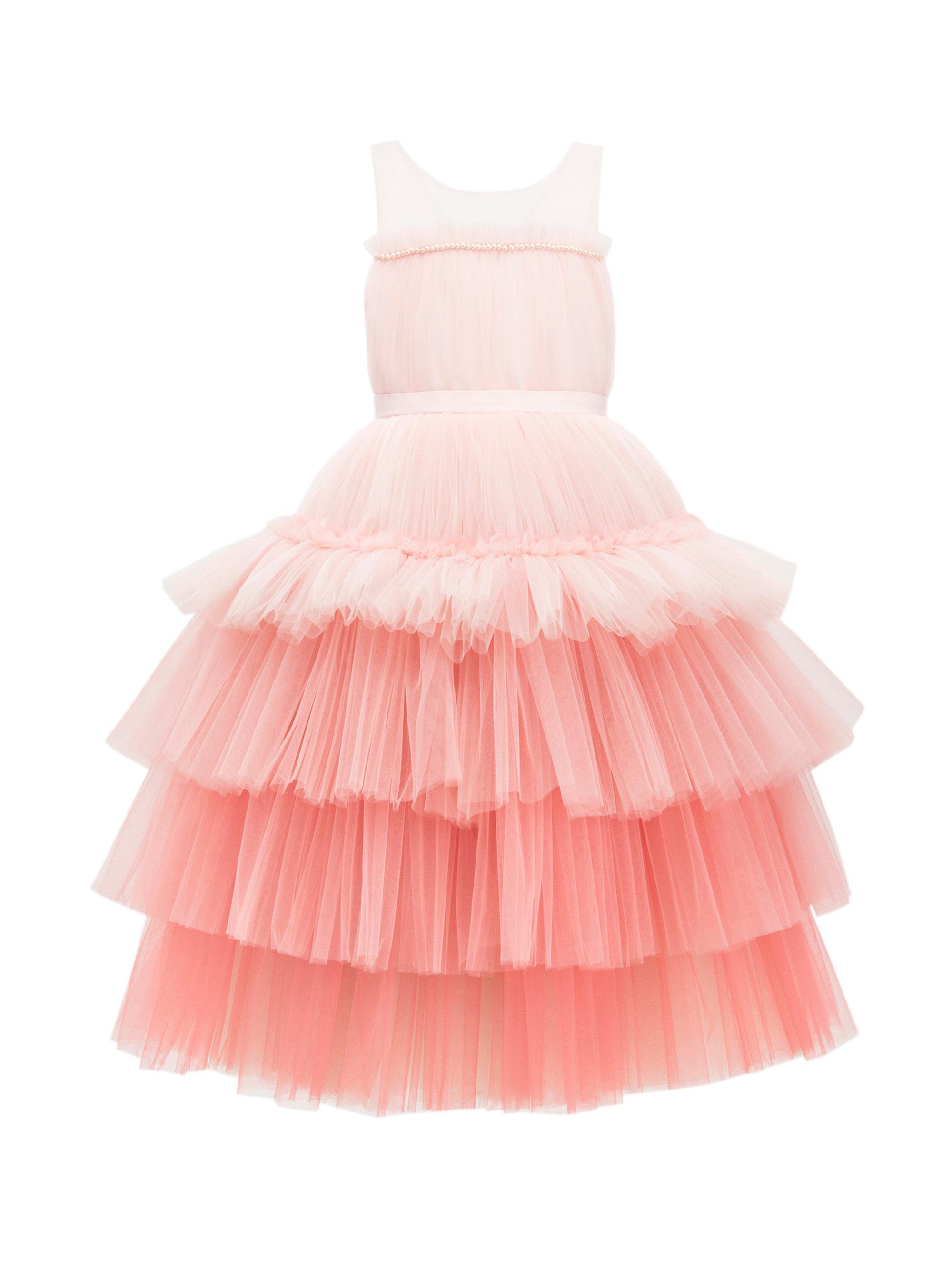 Tulleen Little Girl's & Girl's Las Joyas Dress - Pink