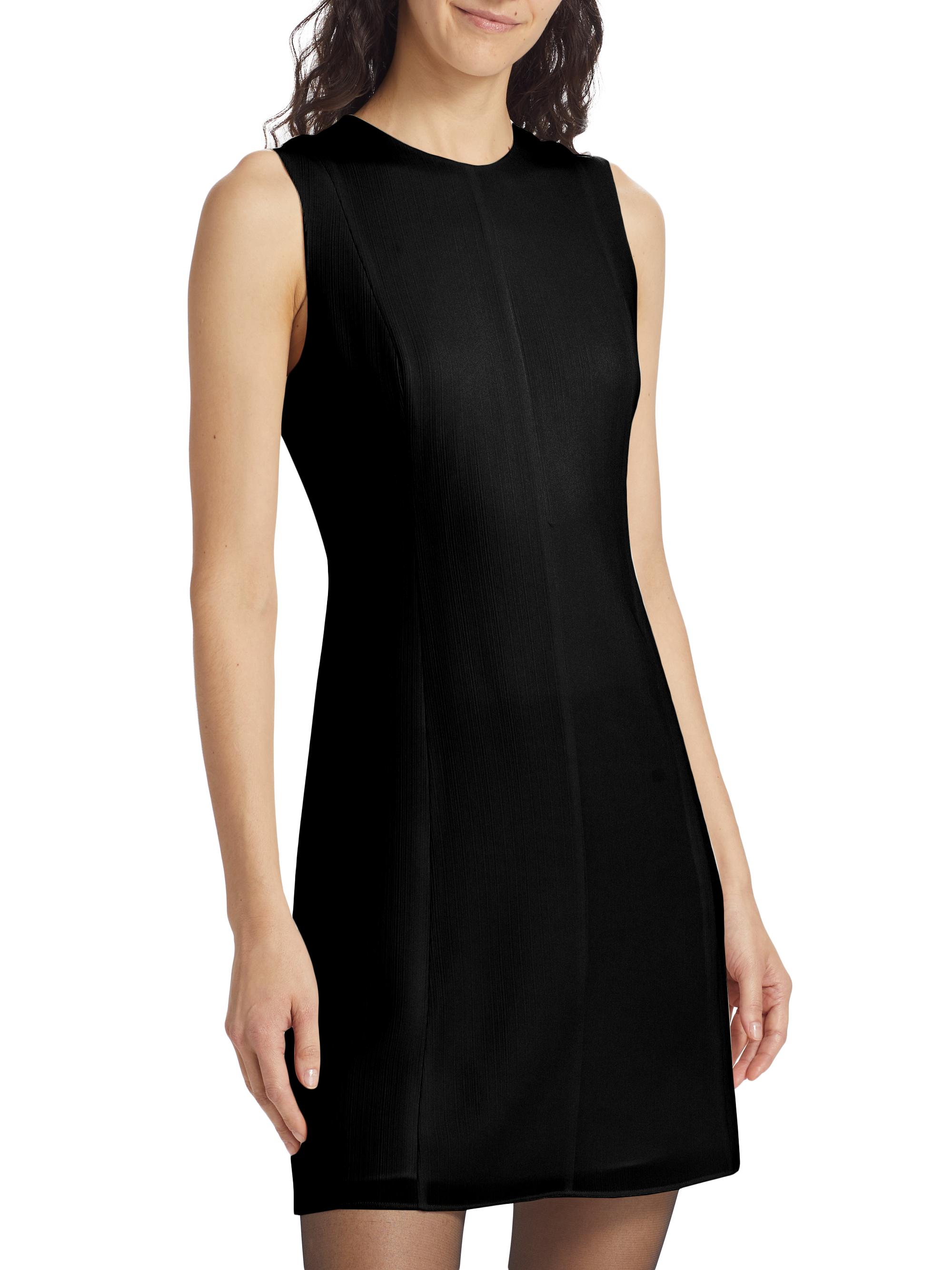 Theory Admiral Crepe Sleeveless Minidress | Saks Fifth Avenue