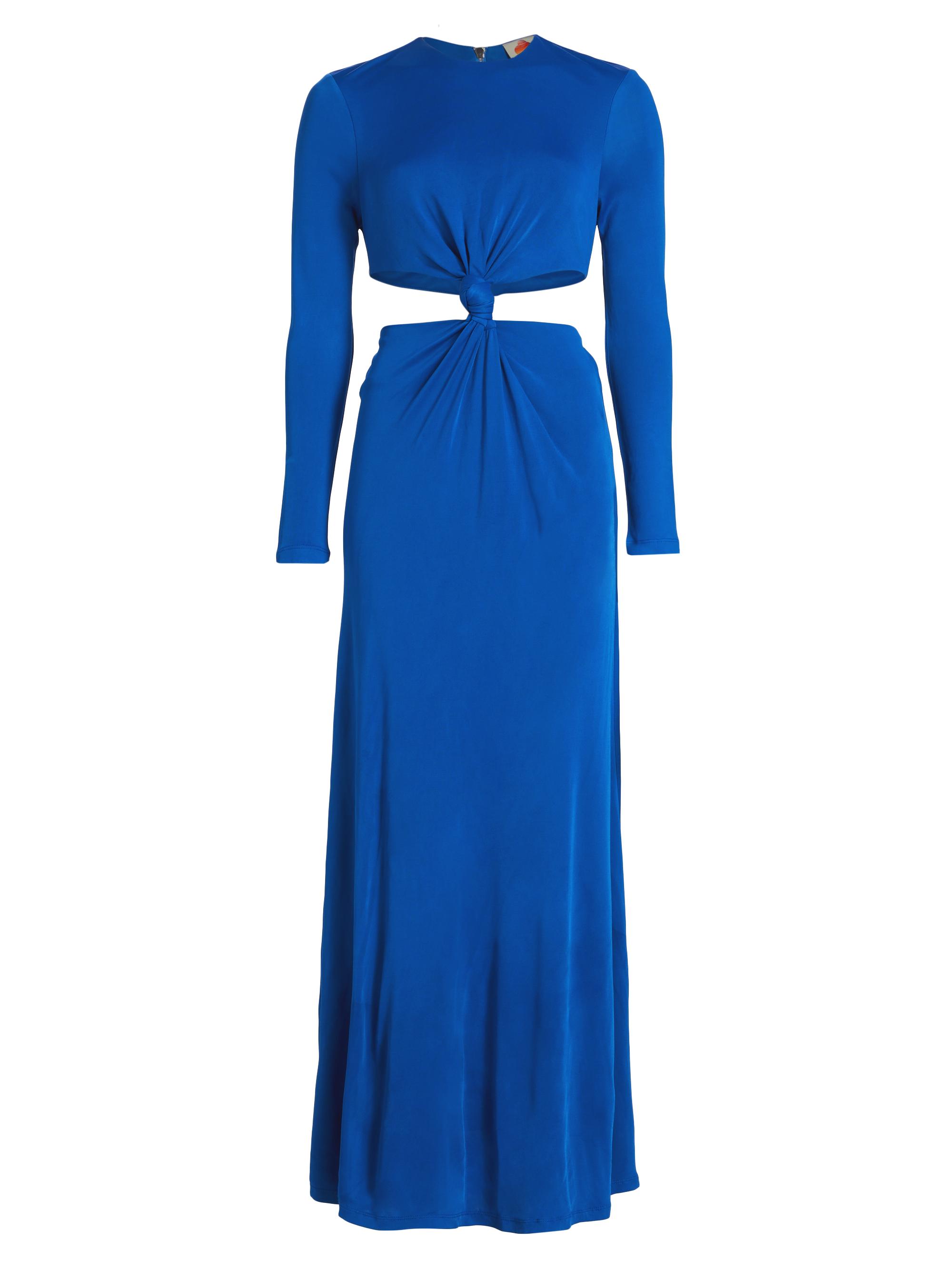 Farm Rio Knotted Cut-Out Maxi Dress