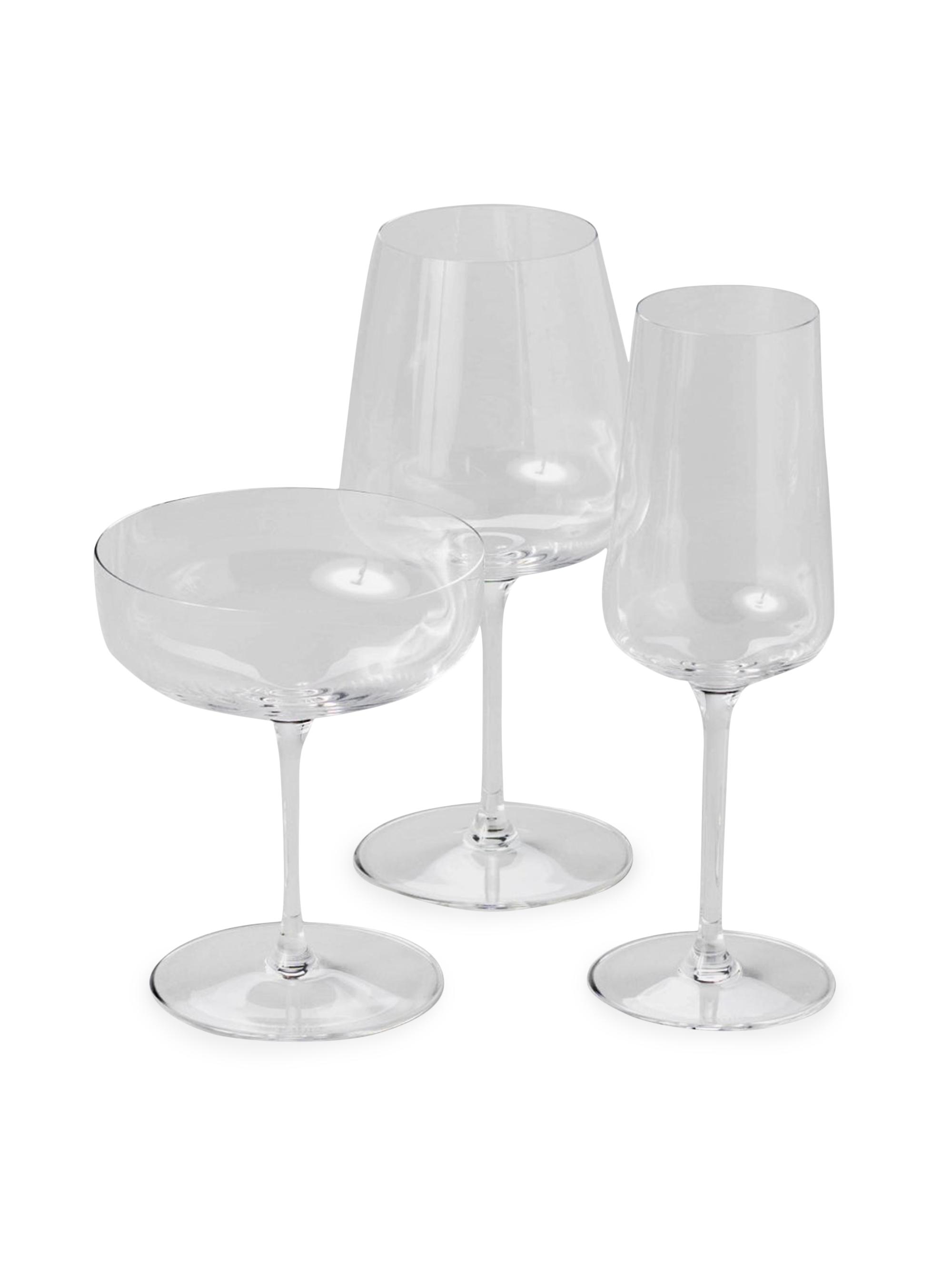 Fable Stemware Set - Clear